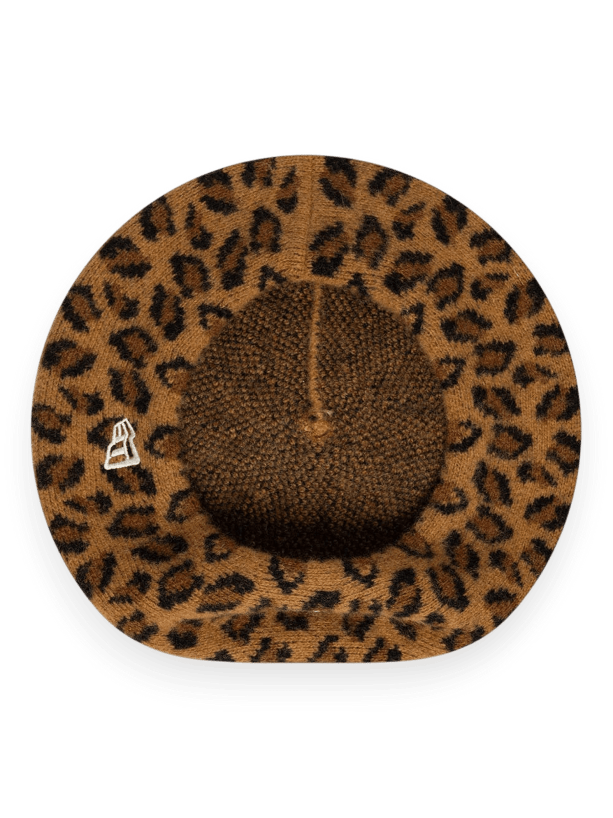 New Era Cap Beret New York Yankees MLB Leopard Beige