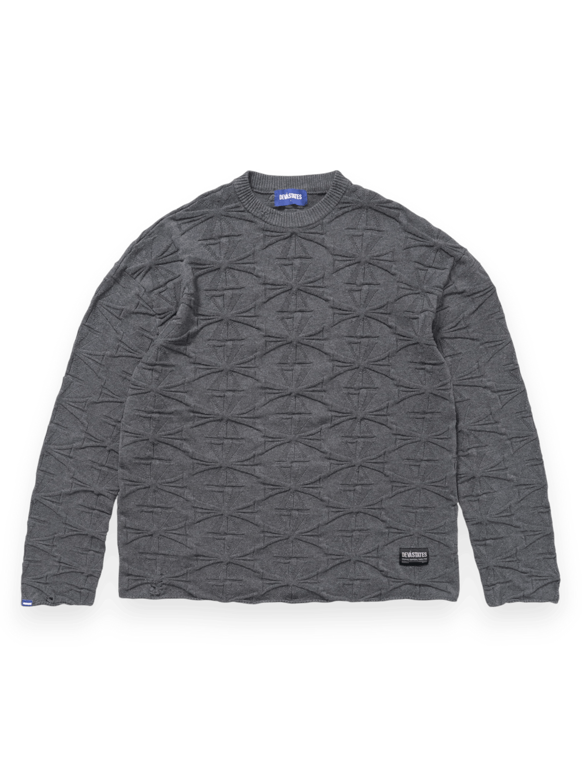 DEVÁ STATES CROSS 3D Knitted Sweater