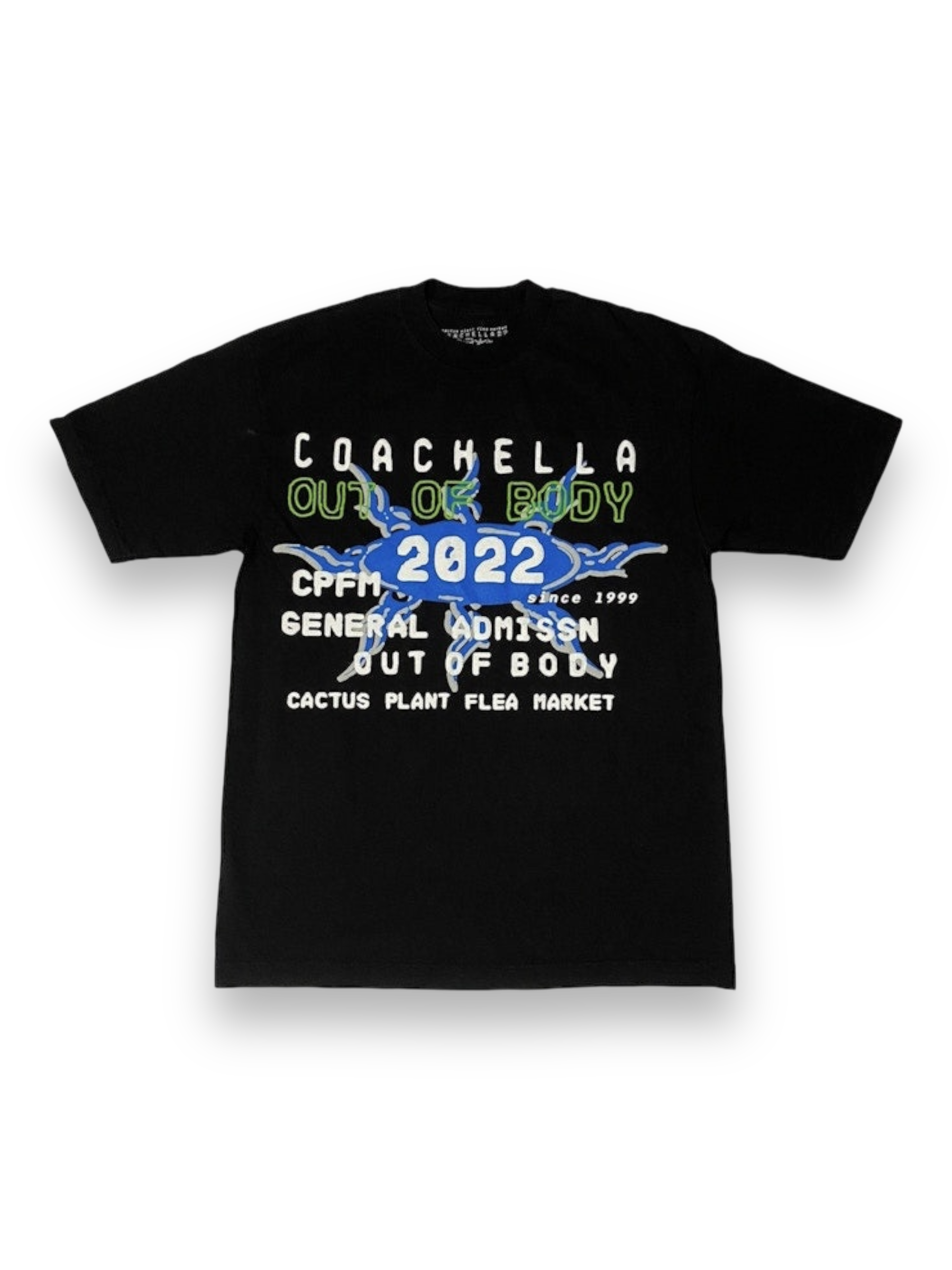 Cactus Plant Flea Market Coachella Weekend 2 T-shirt Black