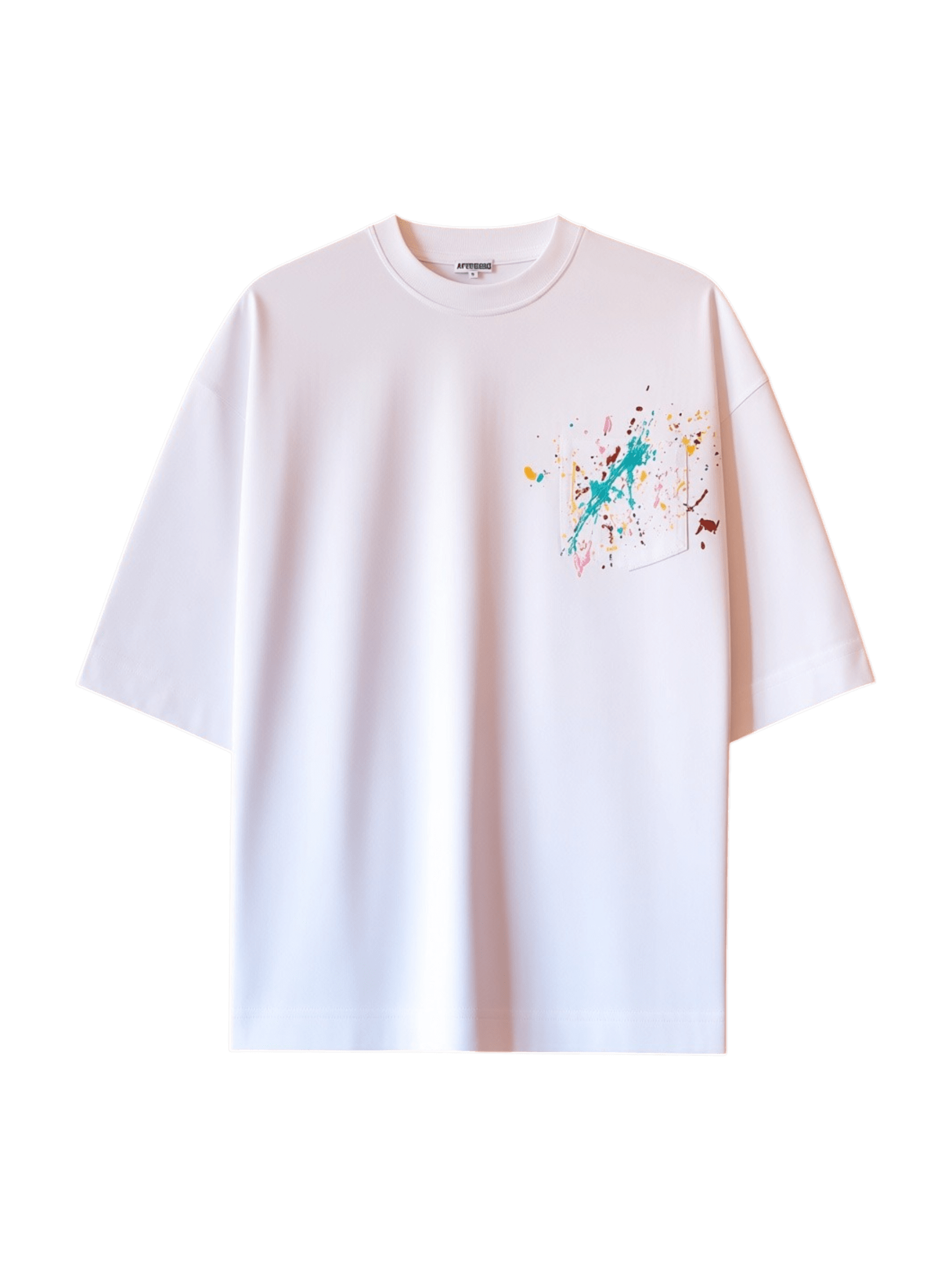 House Of Errors Embroidered Paint Splatter Tee