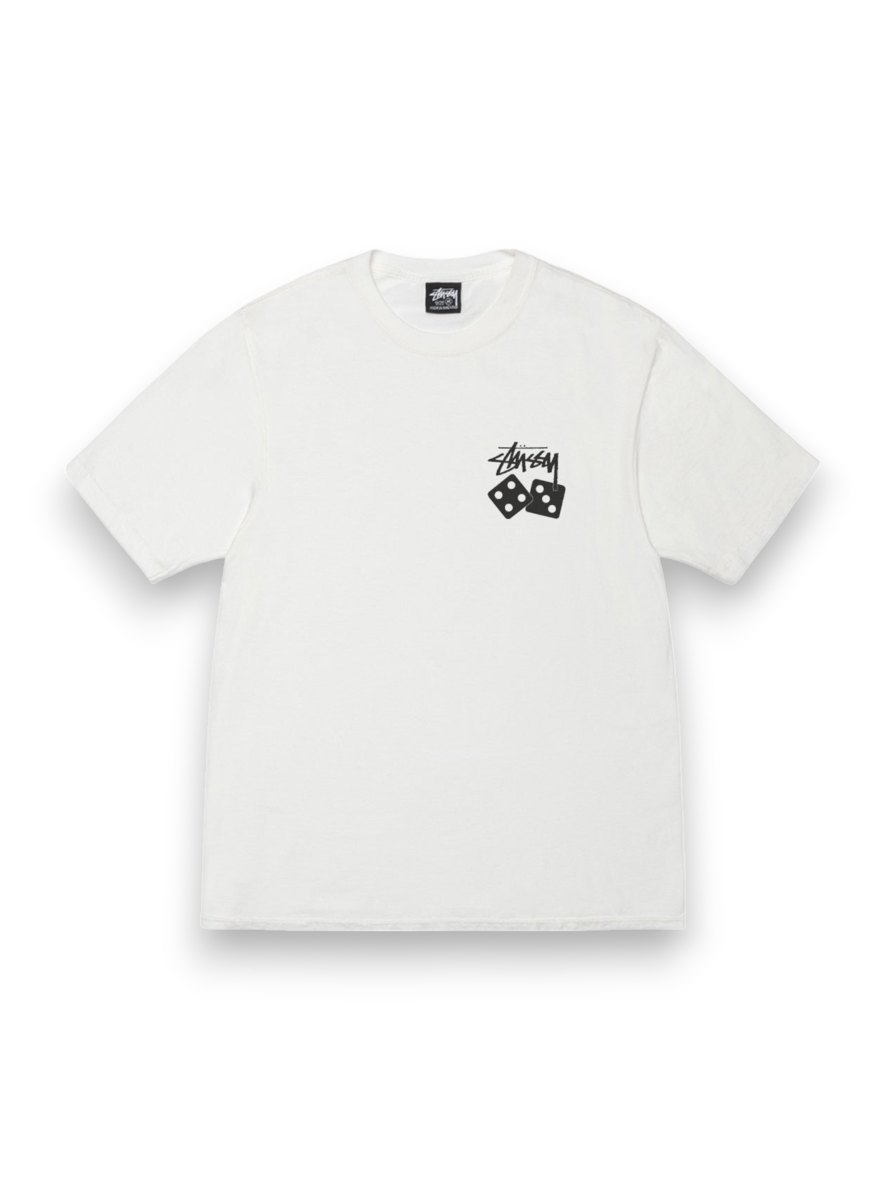 Stussy Dice Pigment Dyed Tee Natural