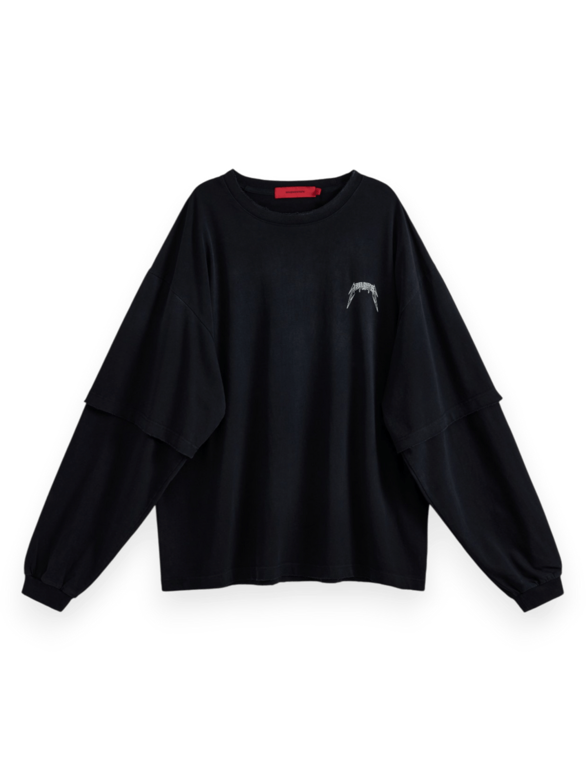 Acupuncture Metal Long Sleeve Washed Black