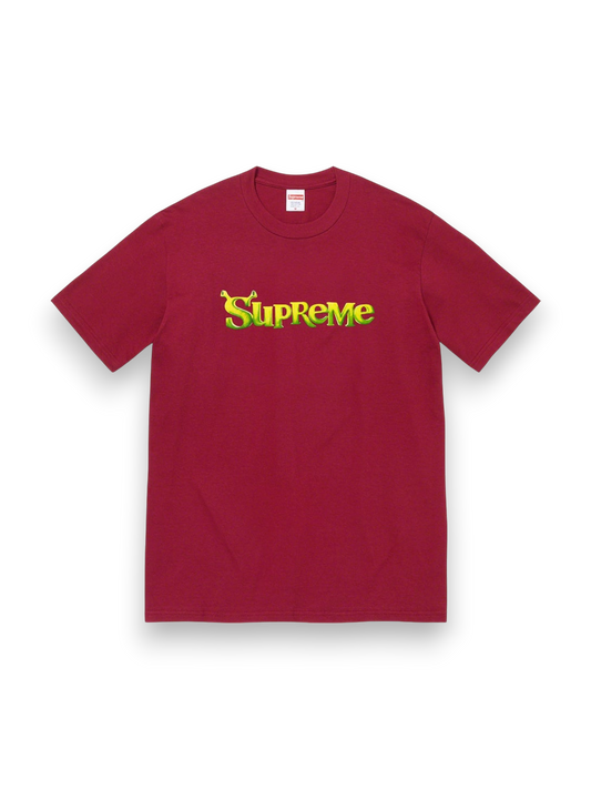 Supreme Shrek Tee Cardinal