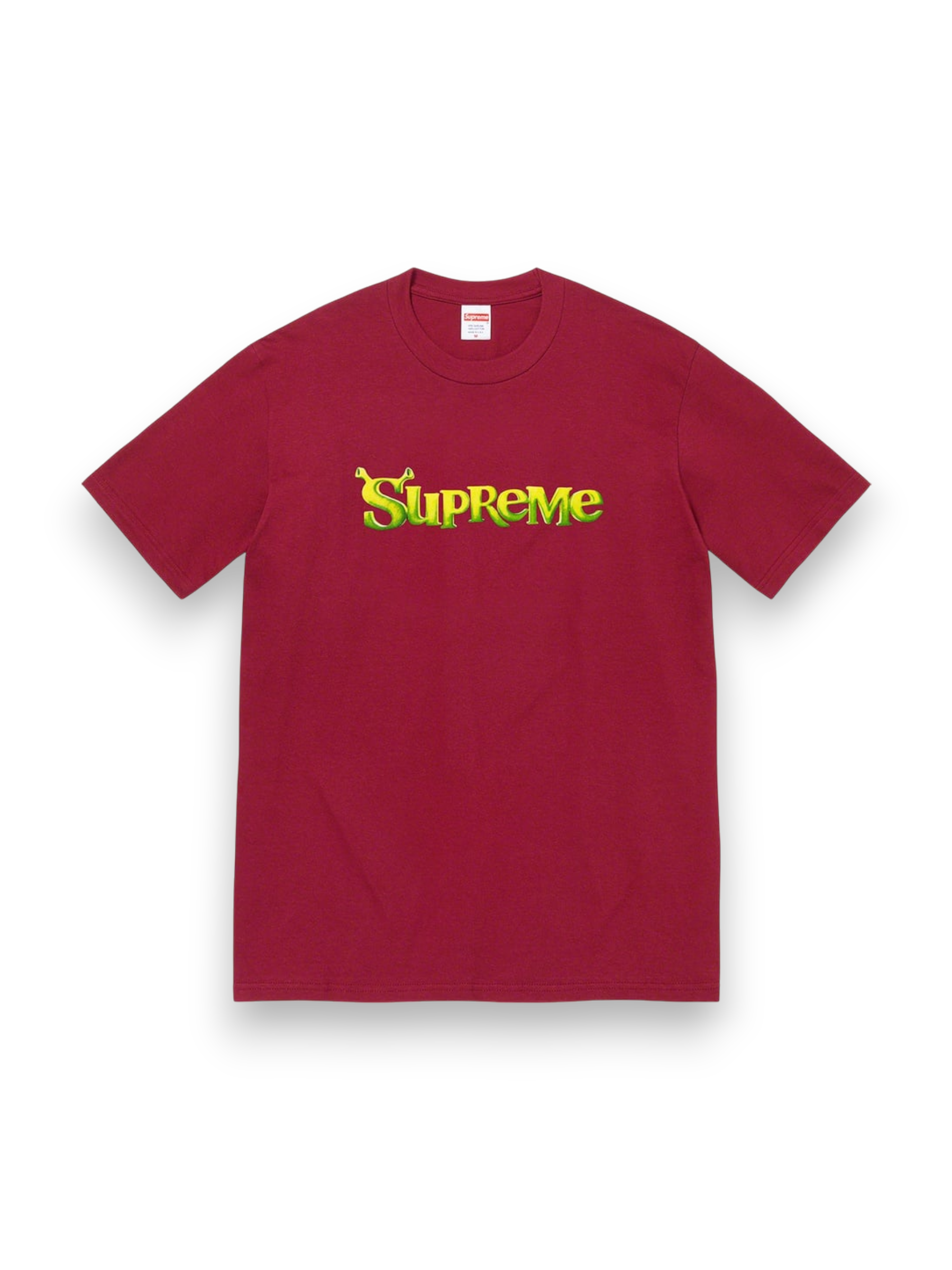 Supreme Shrek Tee Cardinal