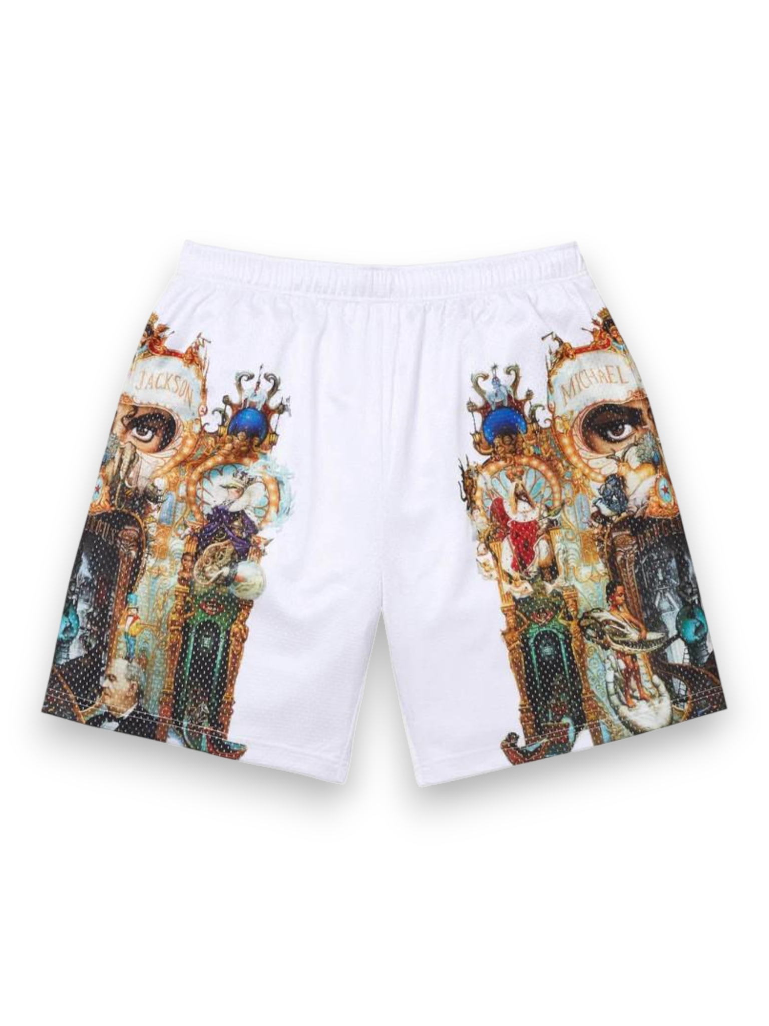 Supreme Michael Jackson Dangerous Mesh Short White
