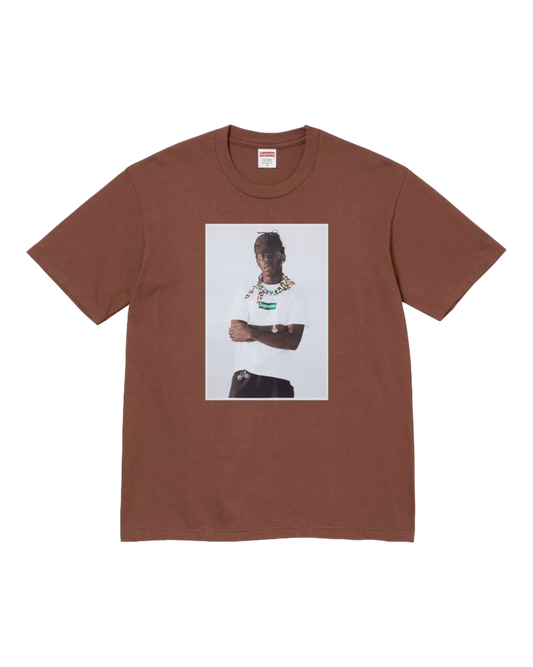 Supreme Tyler, the Creator Photo Tee Brown