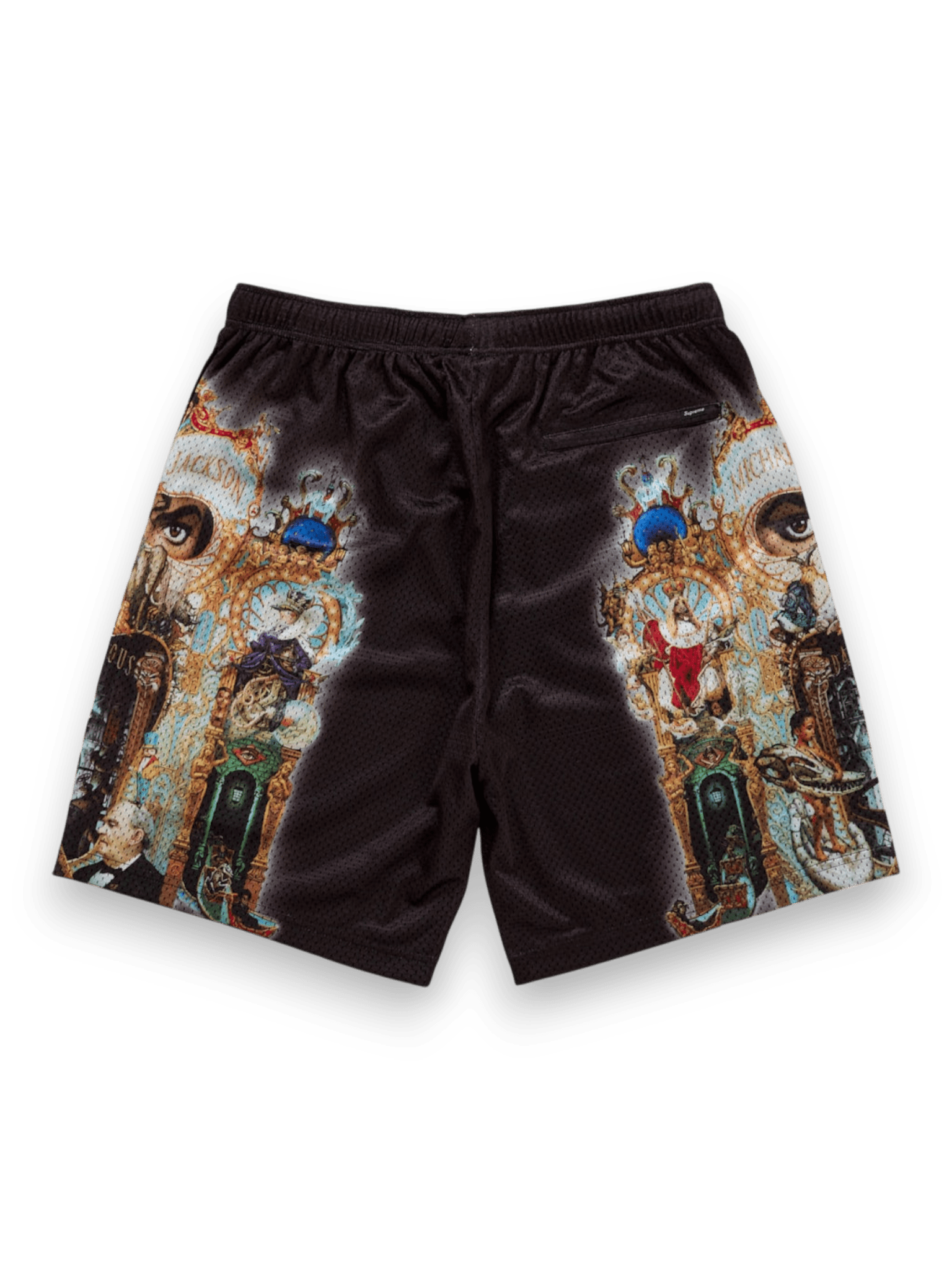 Supreme Michael Jackson Dangerous Mesh Short Black