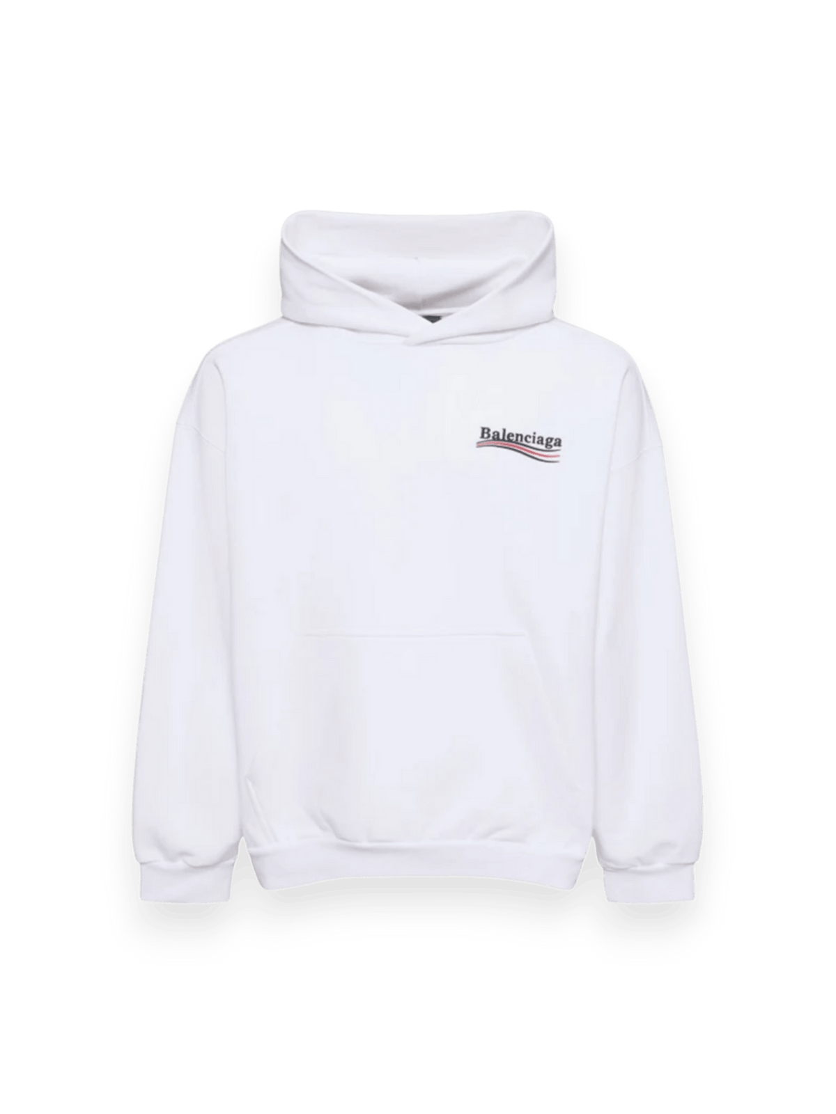 Balenciaga Political White Hoodie