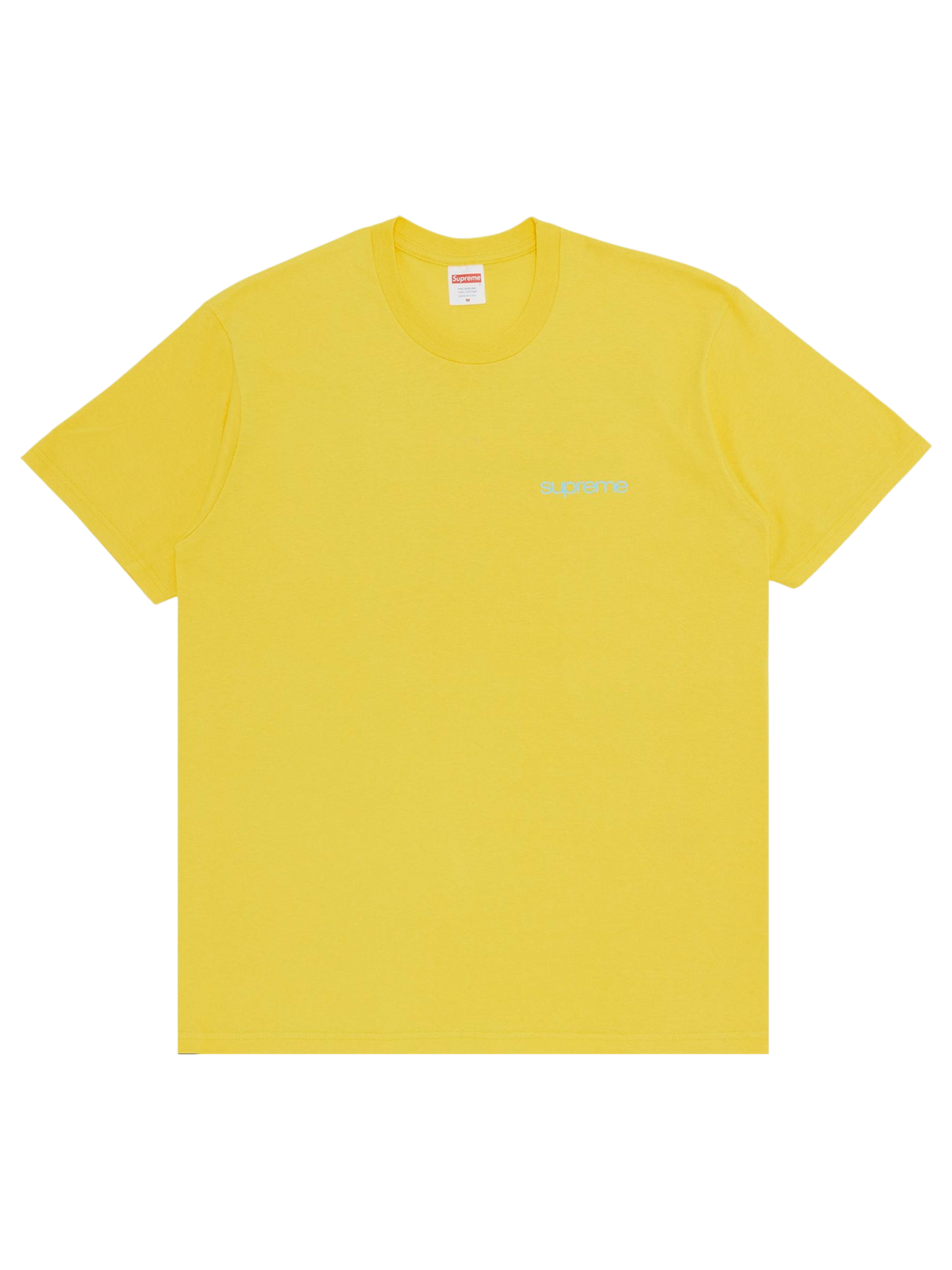 Supreme NYC Tee Yellow