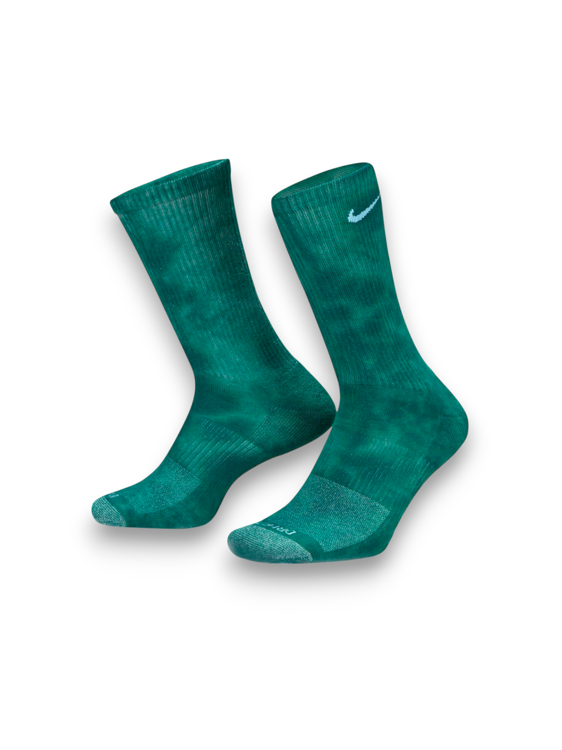 Nike Everyday Plus Cushioned Crew Socks Mystic Green/Dusty Sage/White