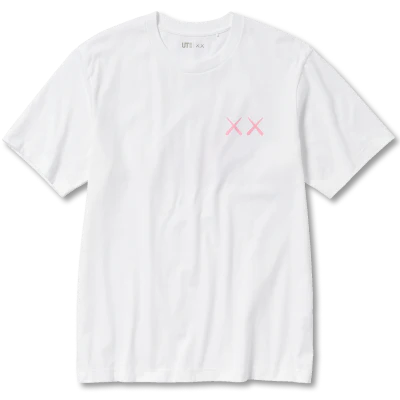 KAWS x Uniqlo Kids UT Short Sleeve Graphic T-shirt (US Sizing) White