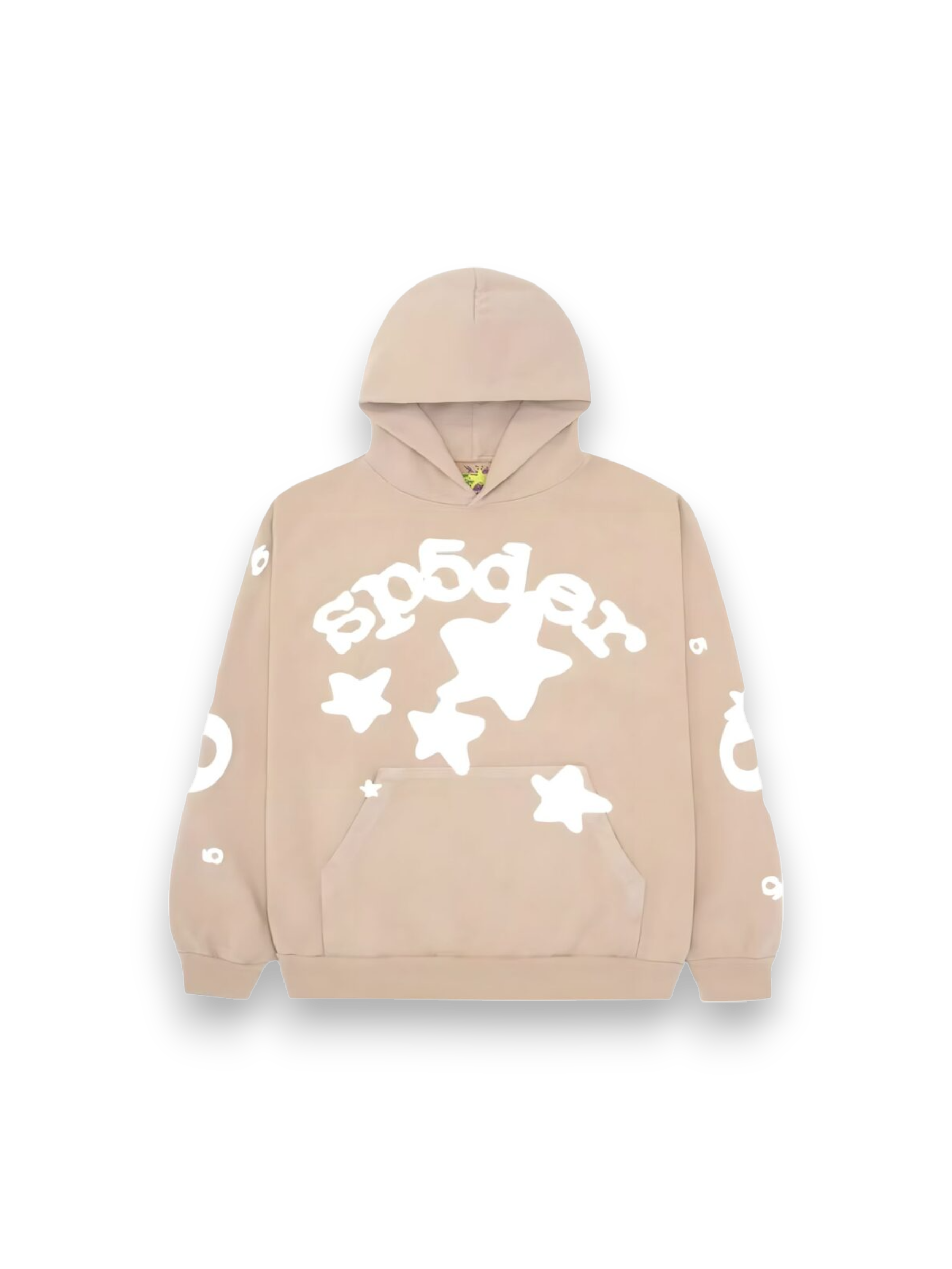 Sp5der Beluga Hoodie Sand