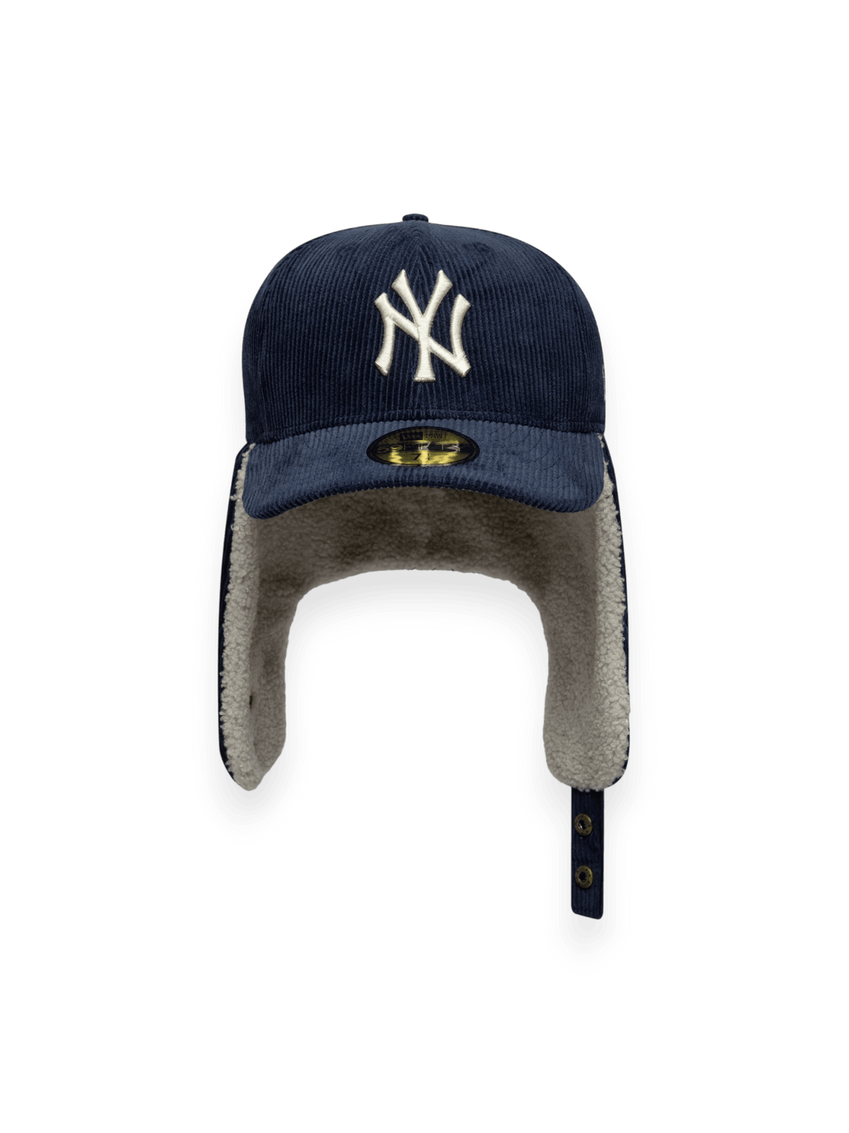 New Era Cap 59FIFTY Fitted Dogear New York Yankees MLB Cord Blu Navy
