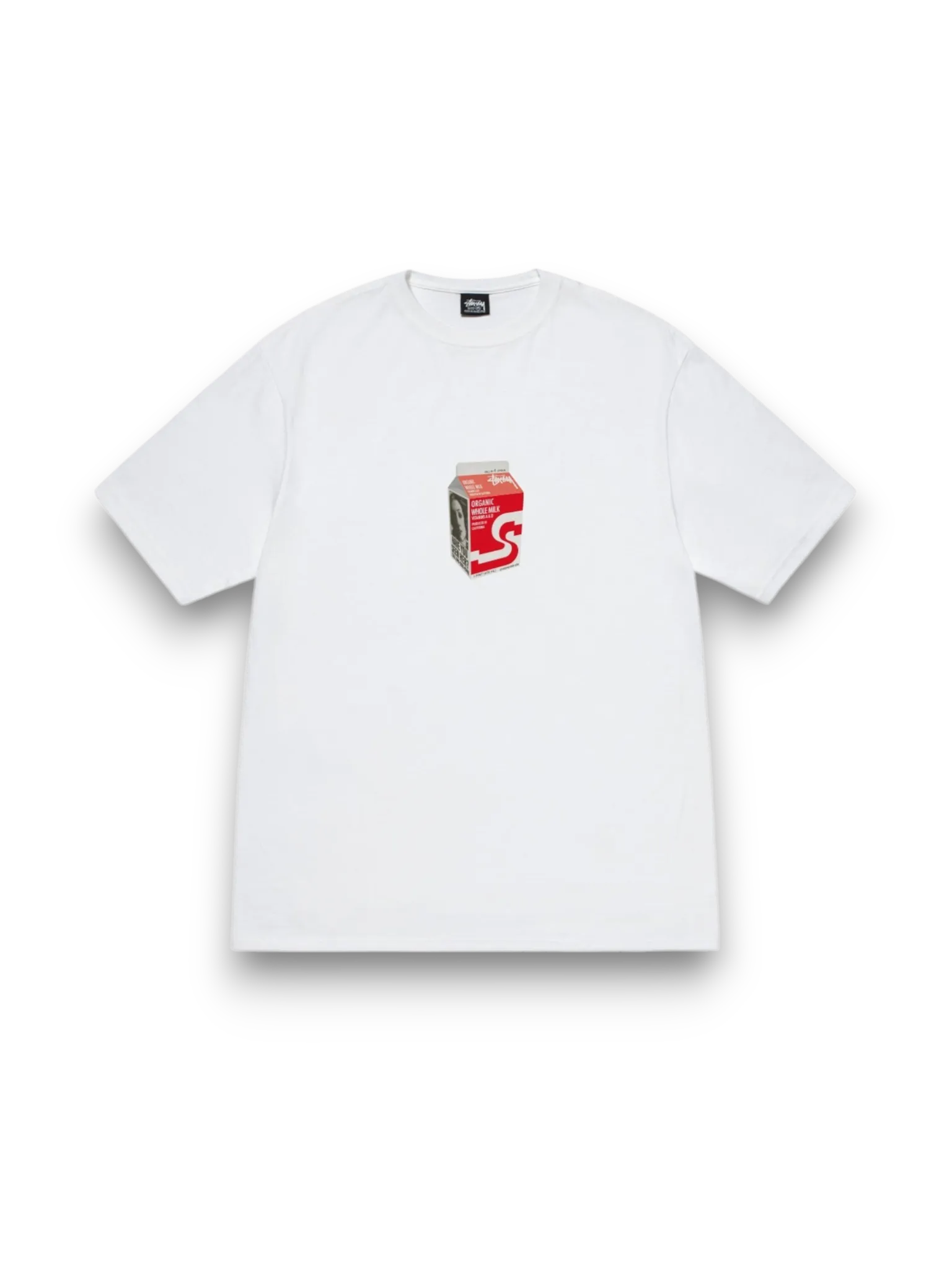 Stussy milk tee white