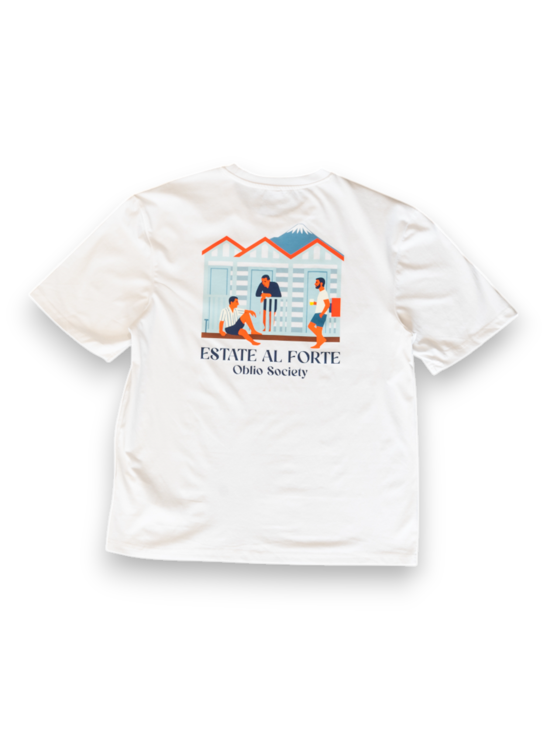 Estate al Forte Cabine T-shirt White