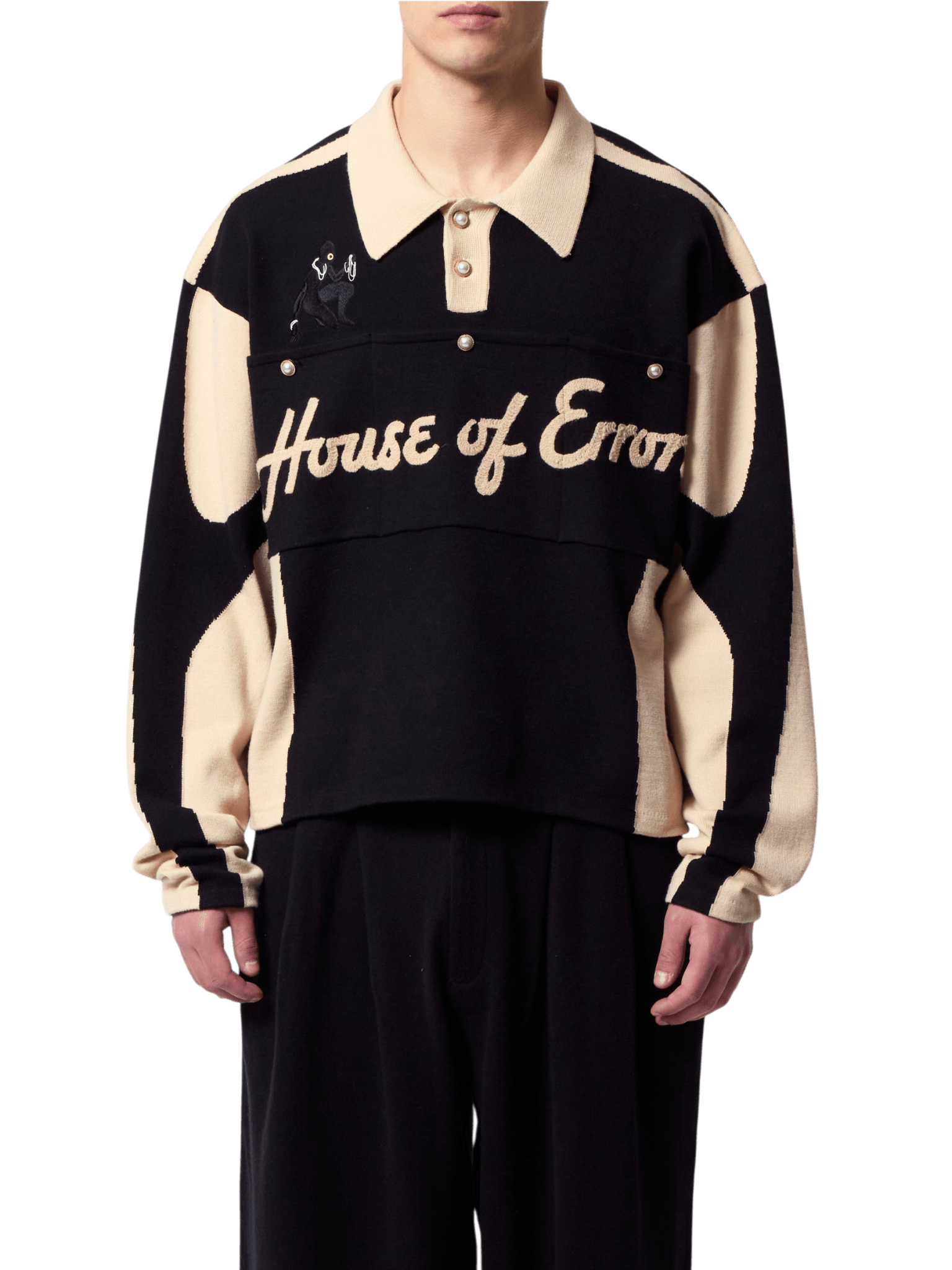 House Of Errors Knitted Cat Burglar Rugby