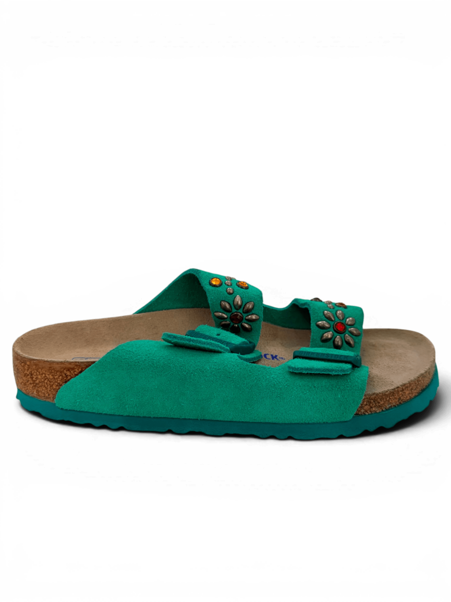 HTC X BIRKENSTOCK Los Angeles ARIZONA SFB SUEDE GREEN