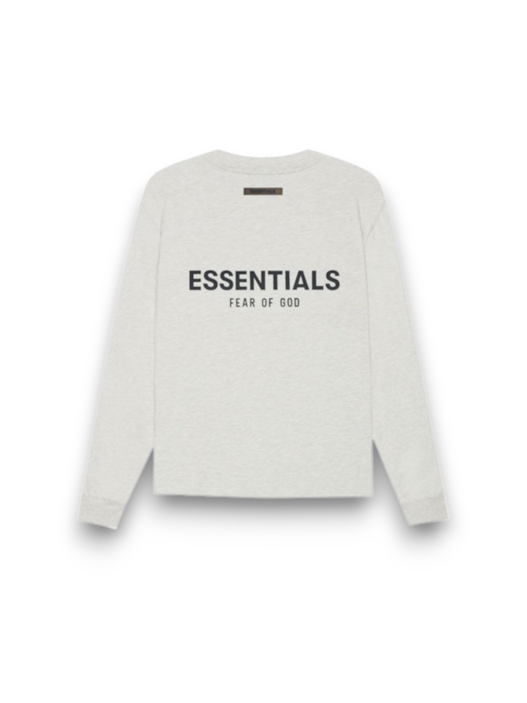 Fear of God Essentials Long Sleeve T-Shirt Light Heather Oatmeal