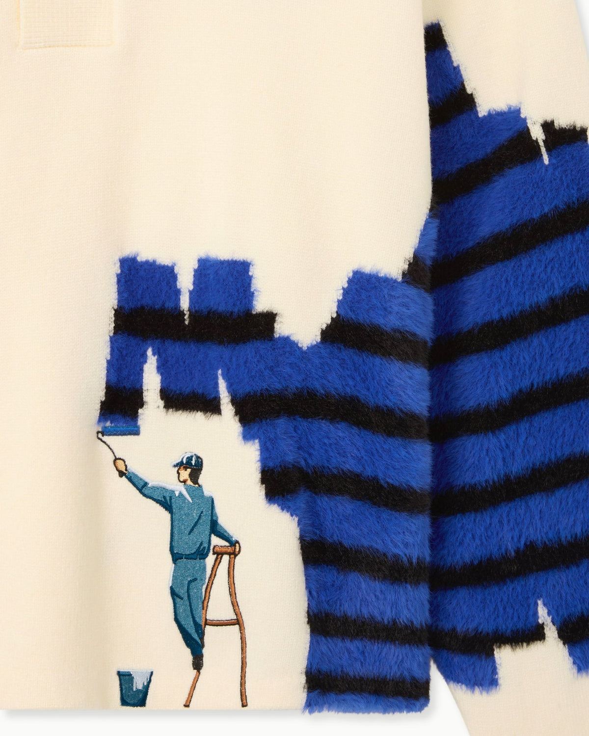 House Of Errors Knitted Wall Painter Rugby Cream