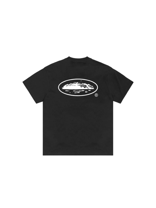 Corteiz OG Island Logo Tee Black