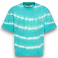 Garment Shibori Dyed Tee Viridian Green