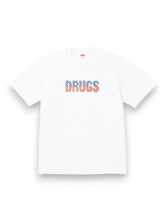 Supreme Drugs Tee White