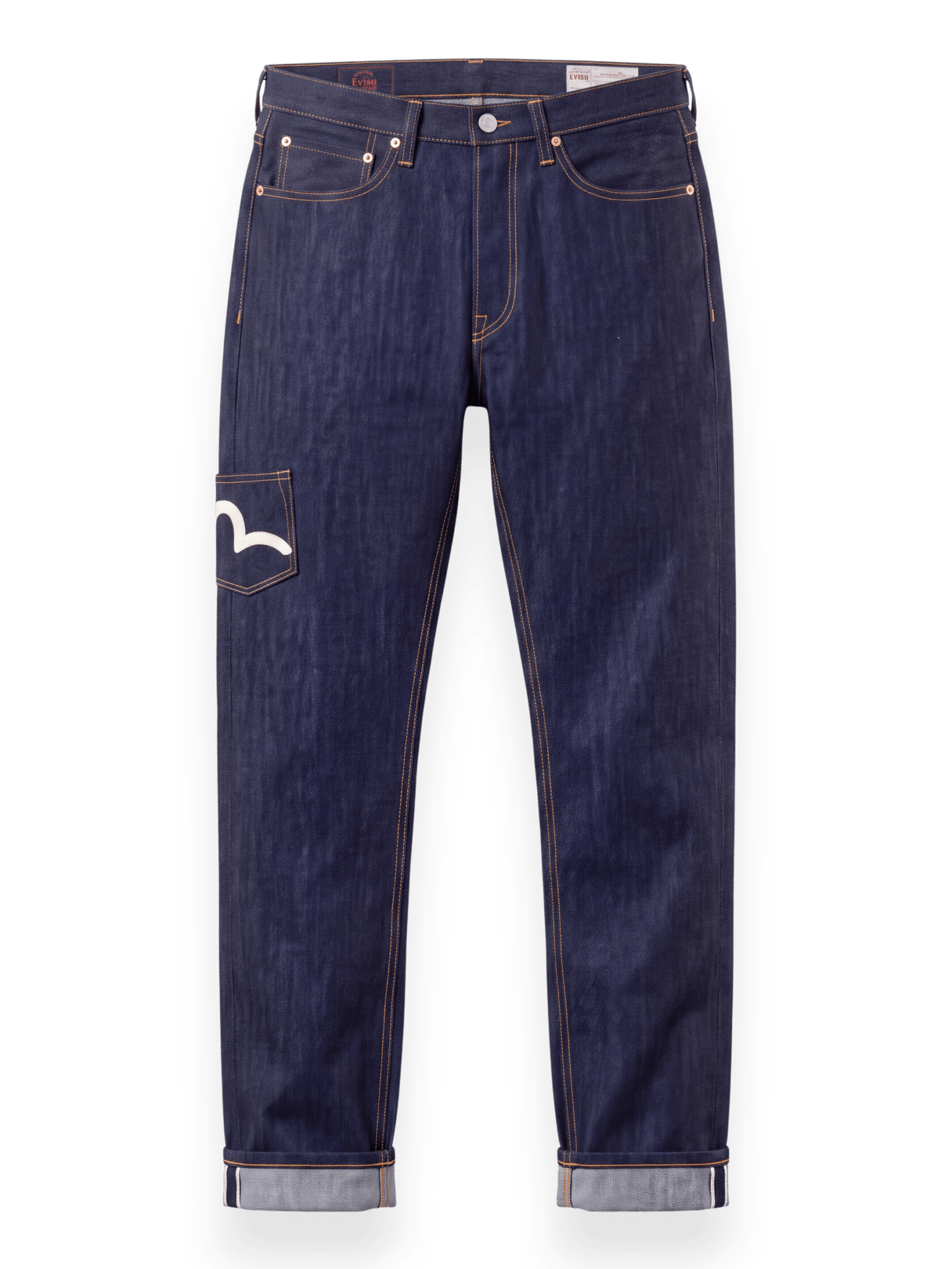 Evisu Multi-Pocket Seagull Regular Fit Jeans