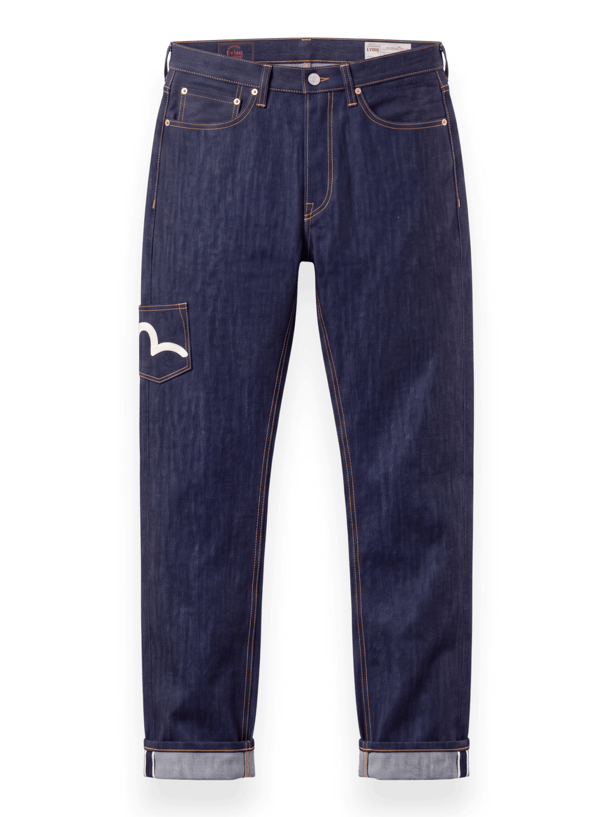Evisu Multi-Pocket Seagull Regular Fit Jeans