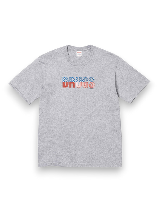 Supreme Drugs Tee Heather Grey