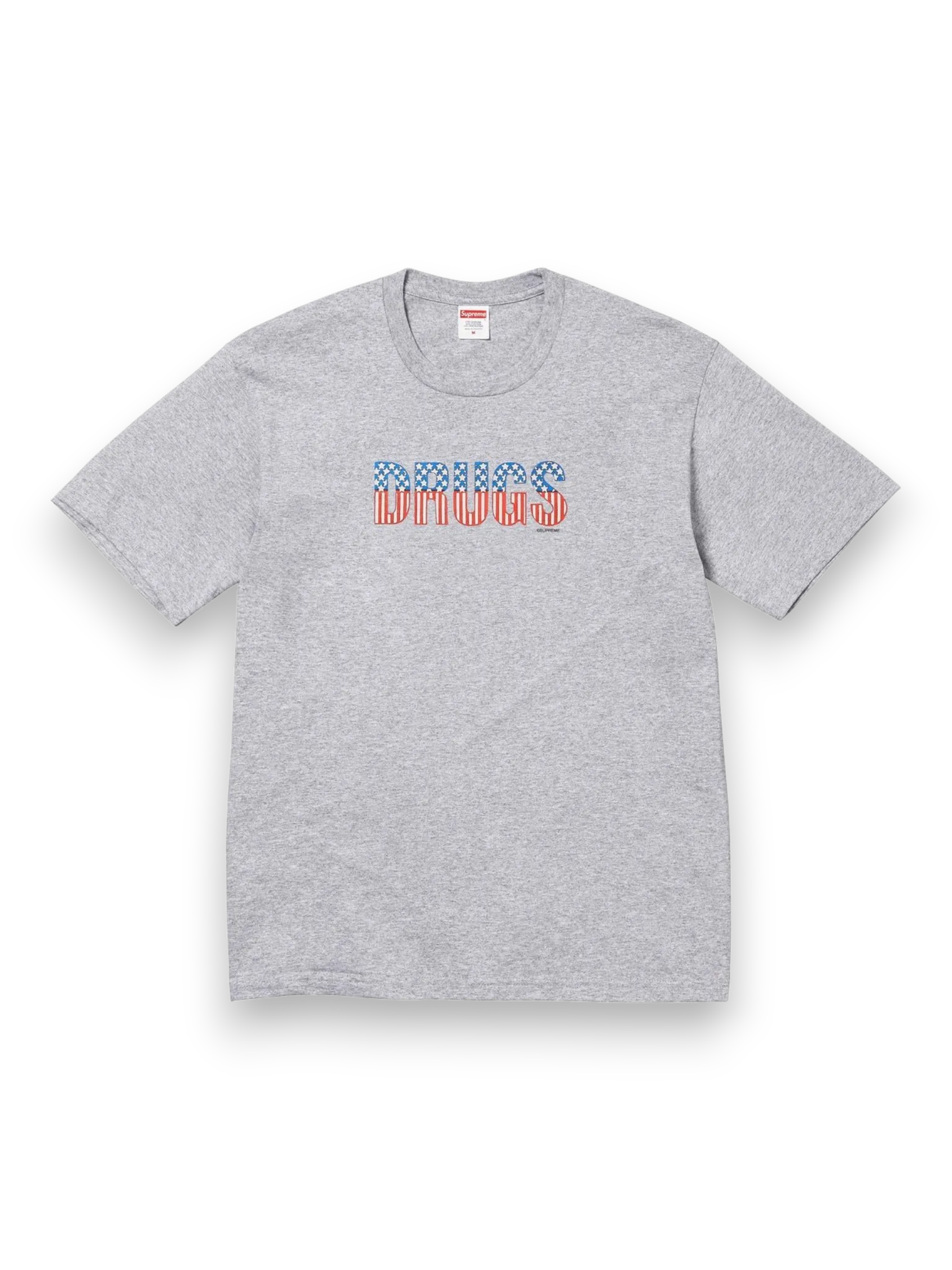 Supreme Drugs Tee Heather Grey