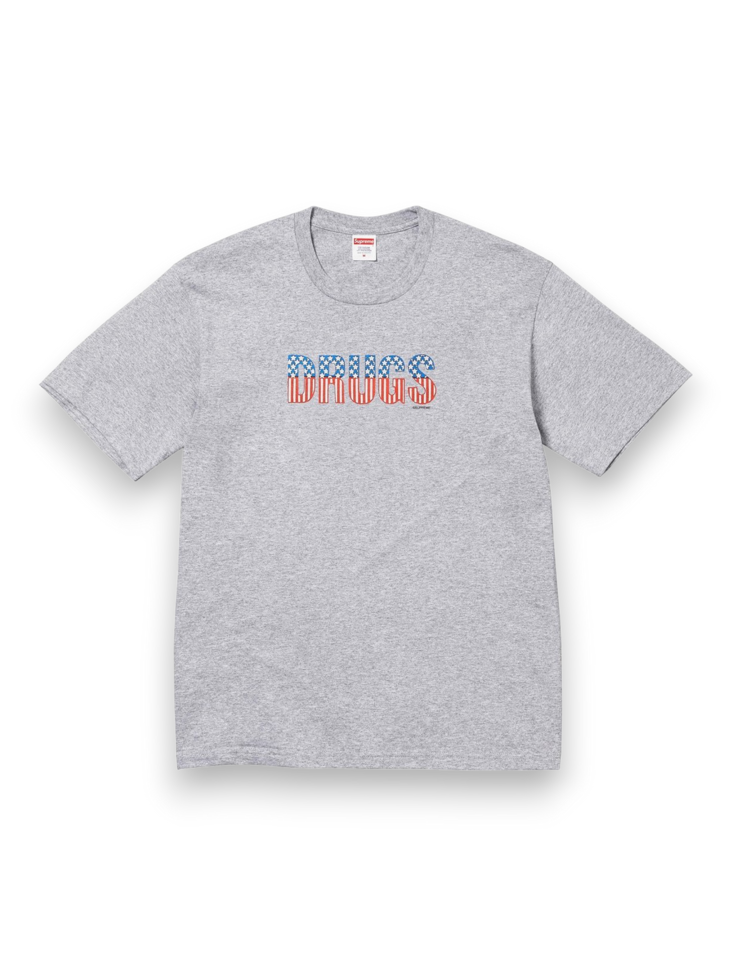 Supreme Drugs Tee Heather Grey