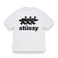 Stussy Surfwalk Tee white