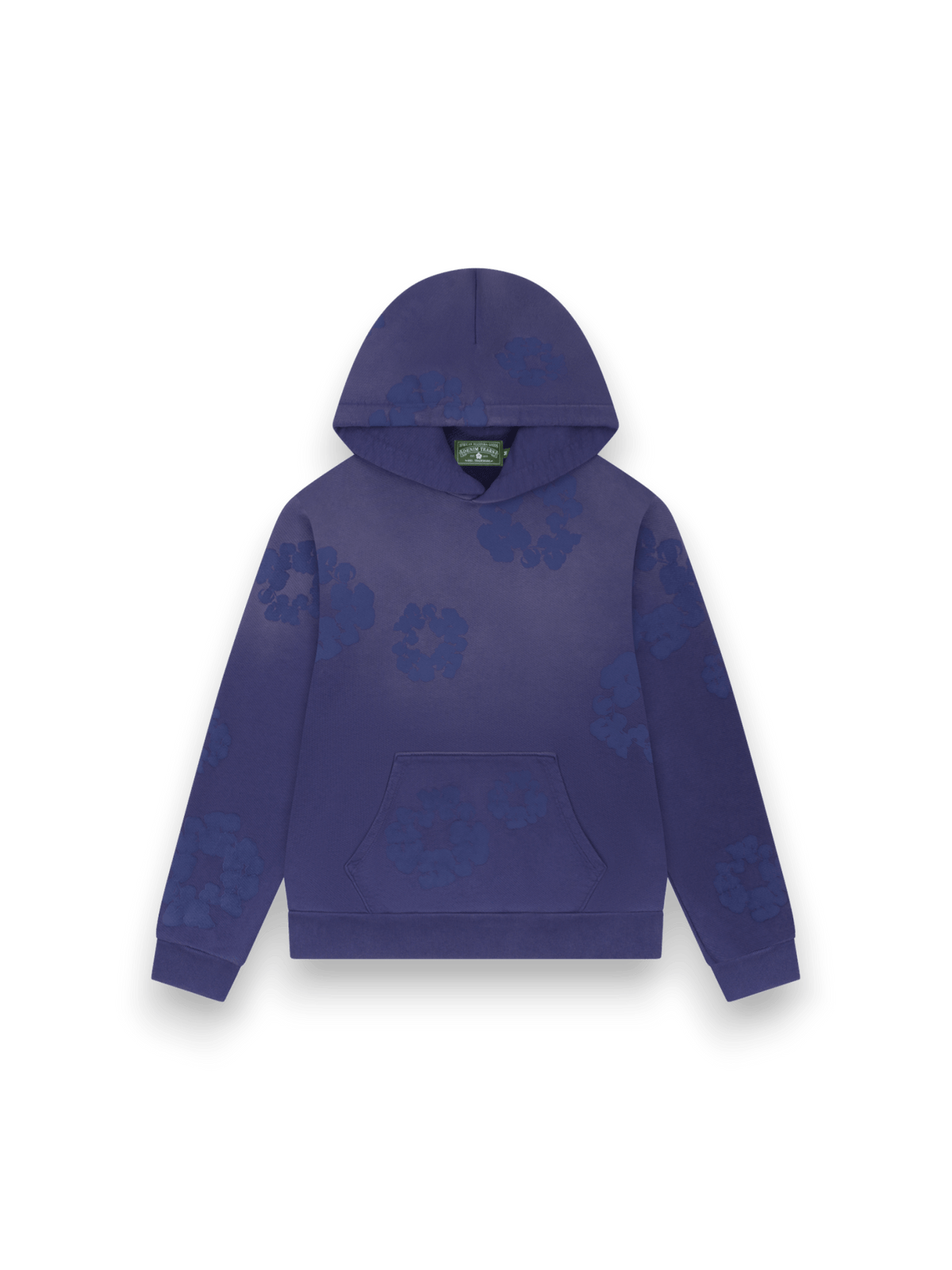 Denim Tears Mono Cotton Wreath Hoodie Washed Blue