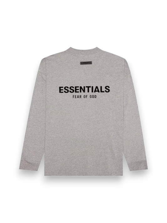 Essentials Long Sleeve Dark Oatmeal