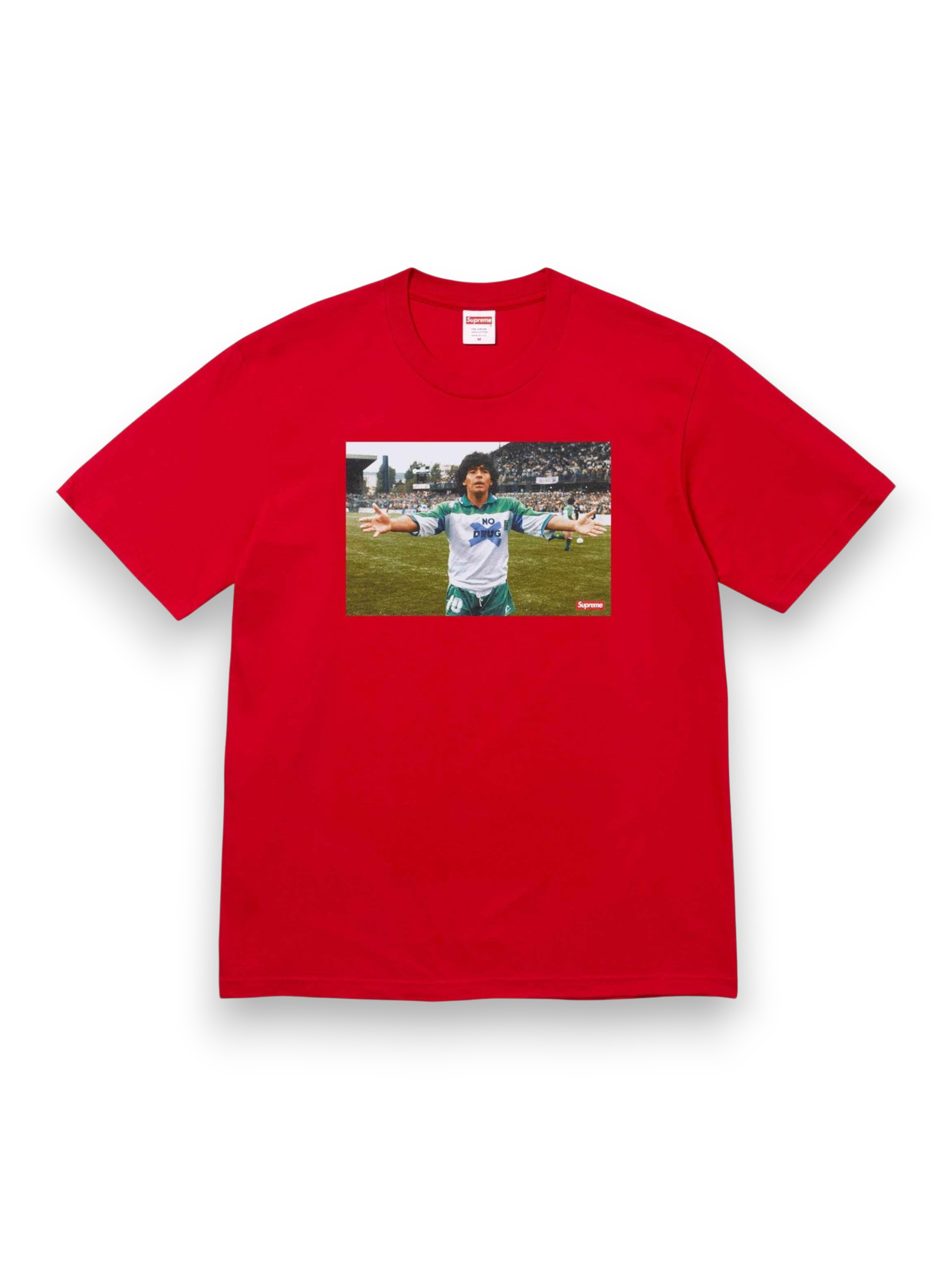 Supreme Maradona Tee Red