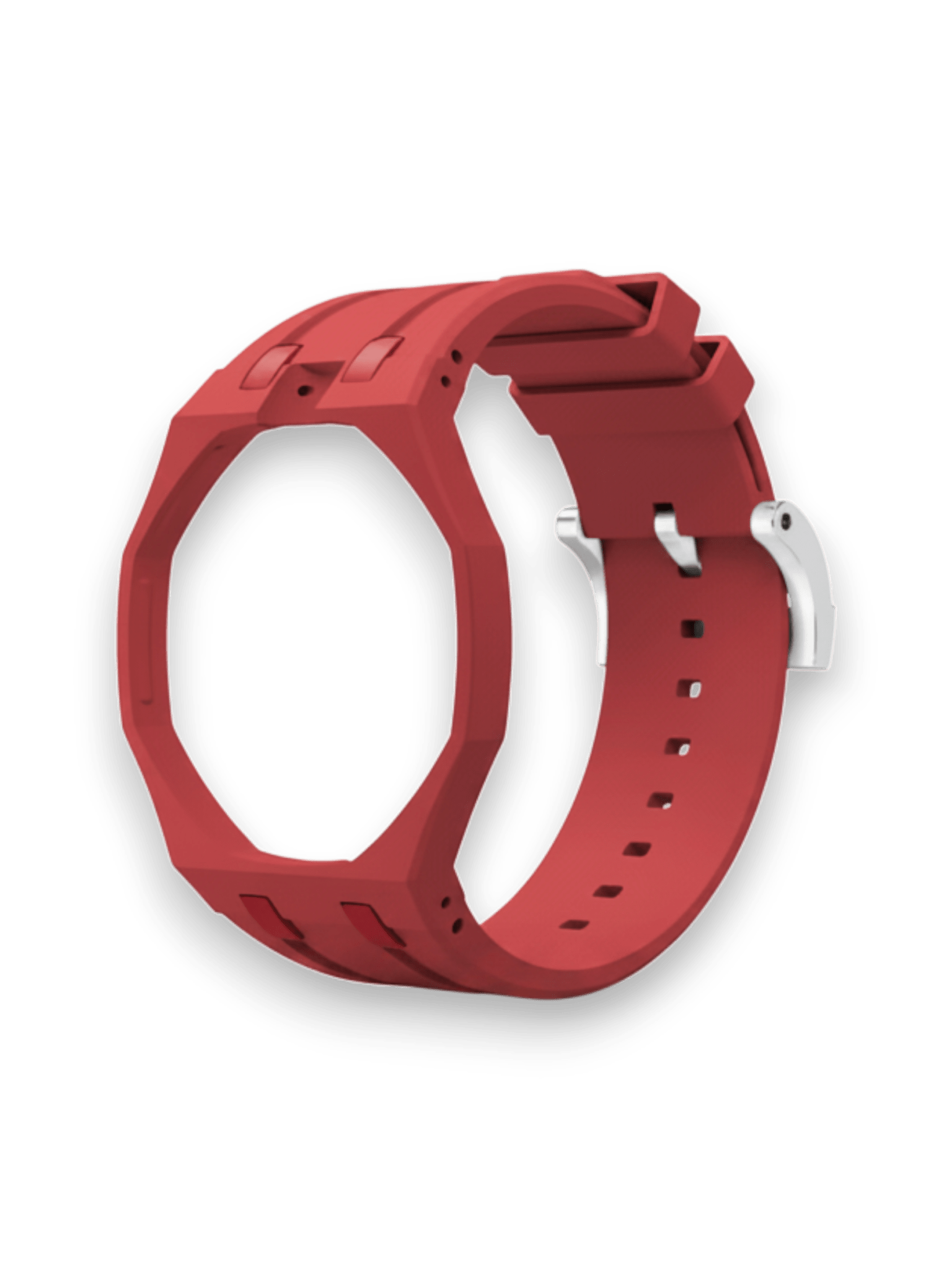 Ap Swatch Royal Pop Bioceramic And Silicone Strap Full Red
