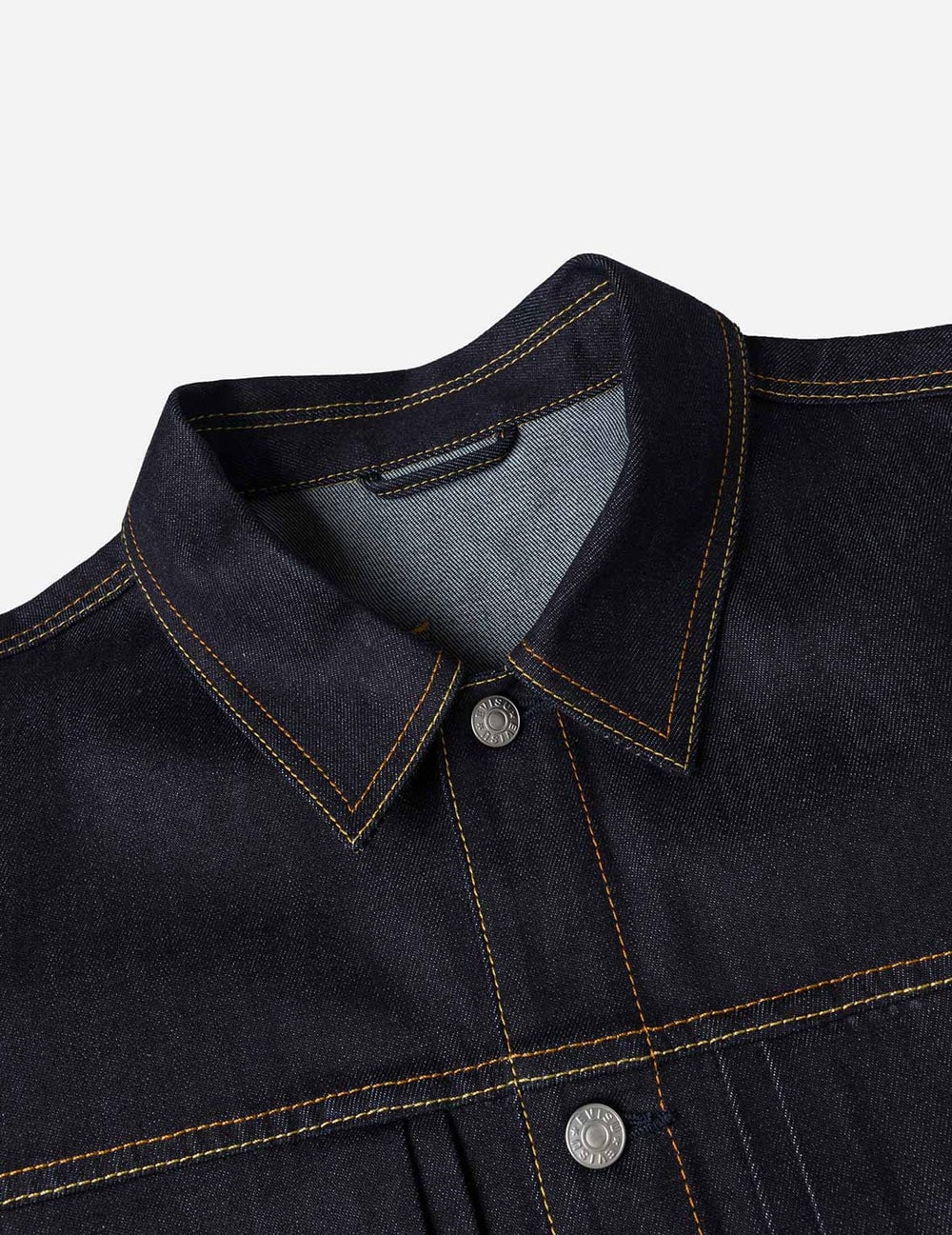 Evisu Seagull Print and Multi-Pocket Relax Fit Denim Jacket