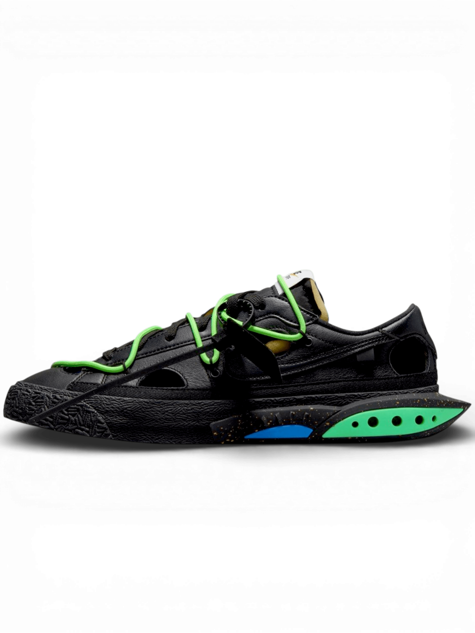 Nike Blazer Low Off-White Black Electro Green