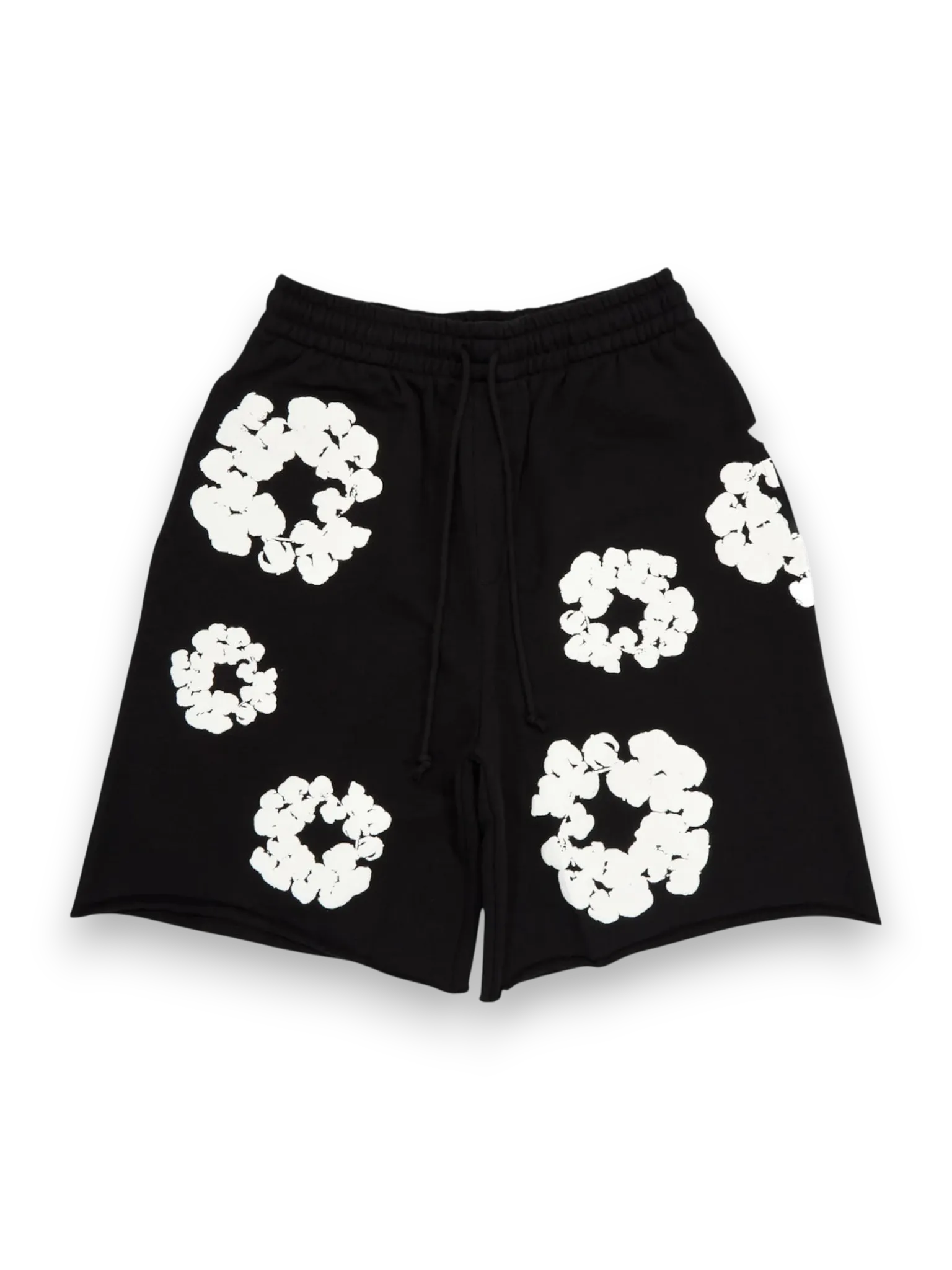 Denim Tears The Cotton Wreath Shorts Black