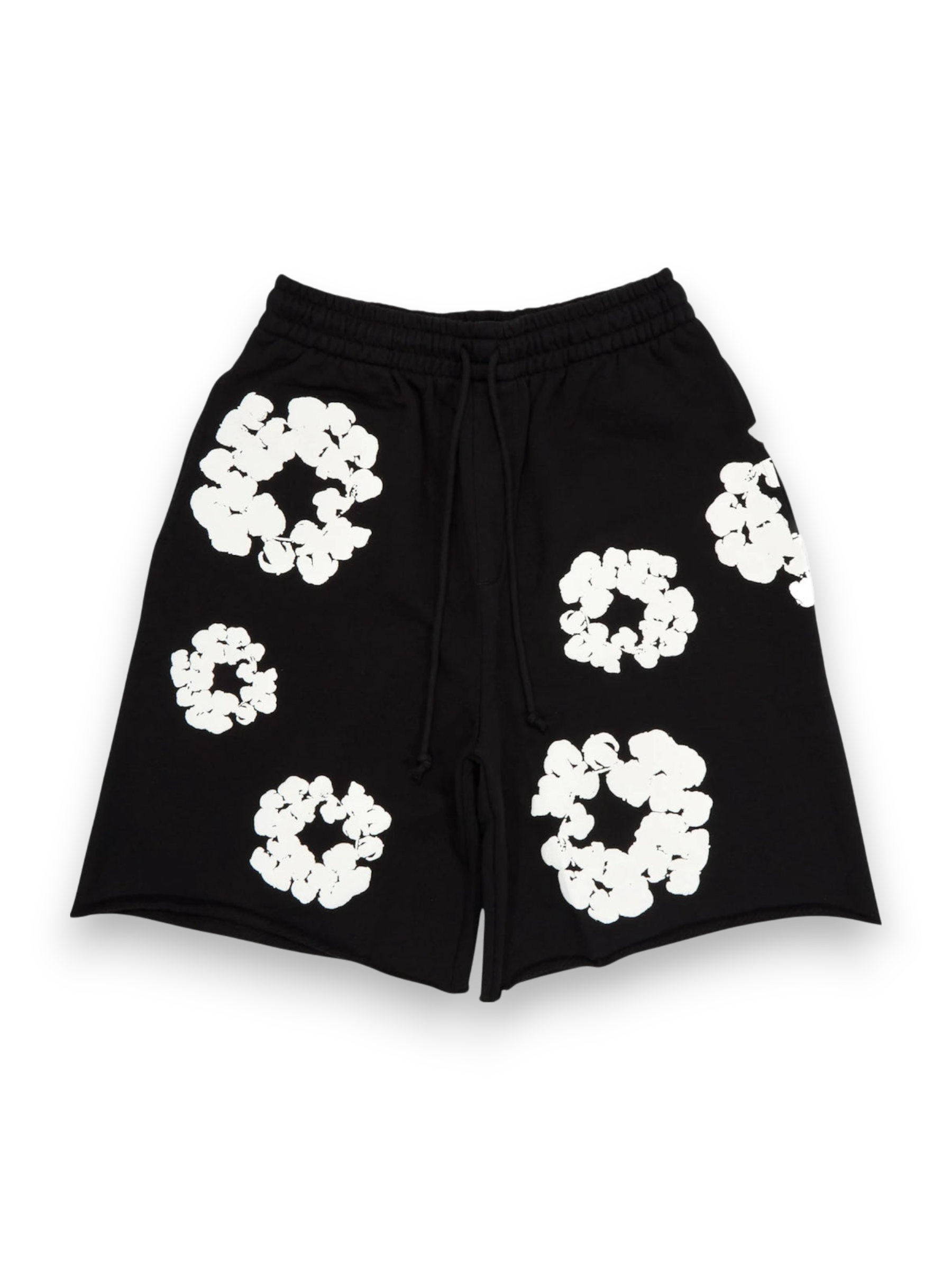 Denim Tears The Cotton Wreath Shorts Black
