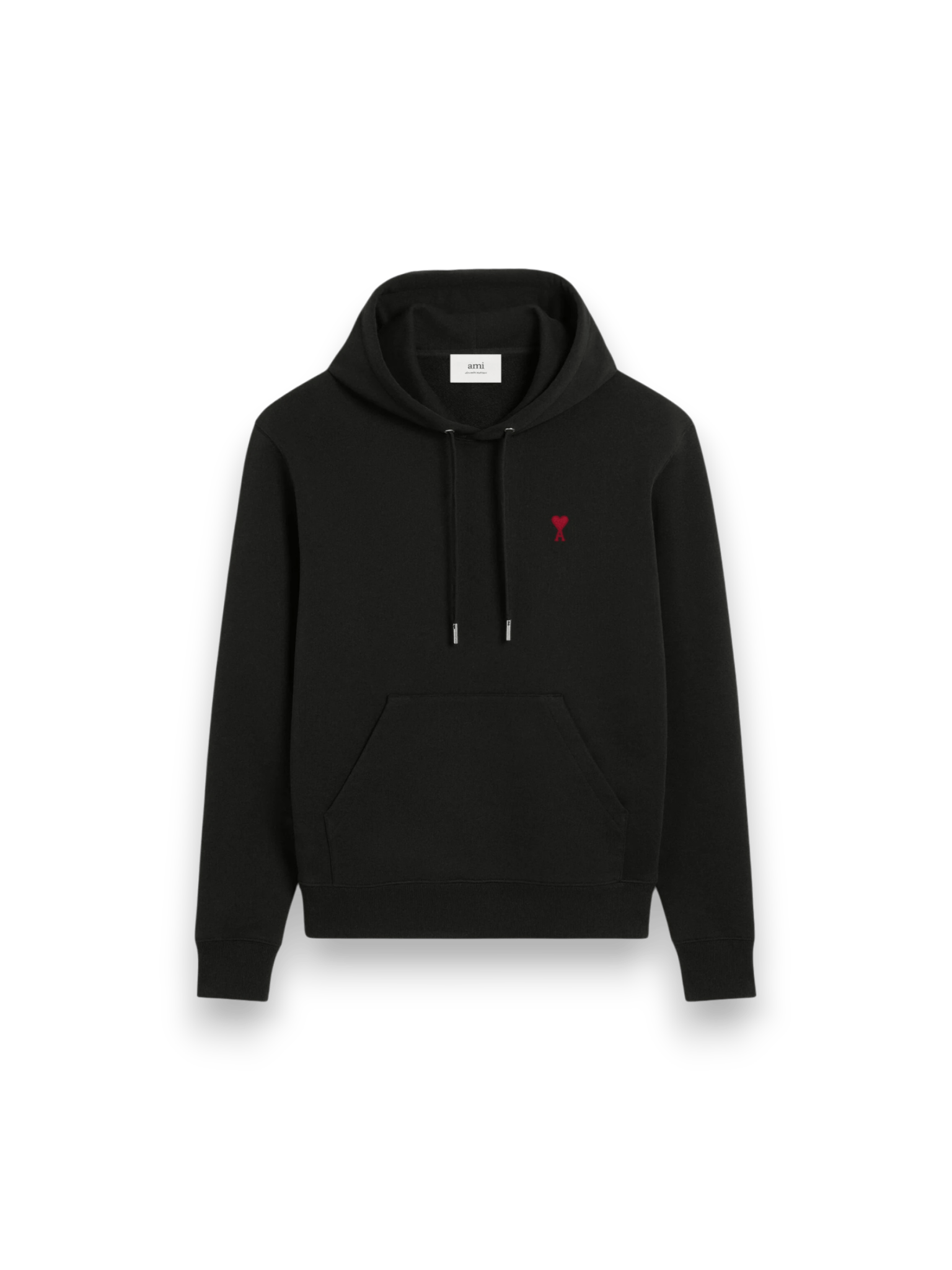 Ami Hoodie Black Cotton de Coeur