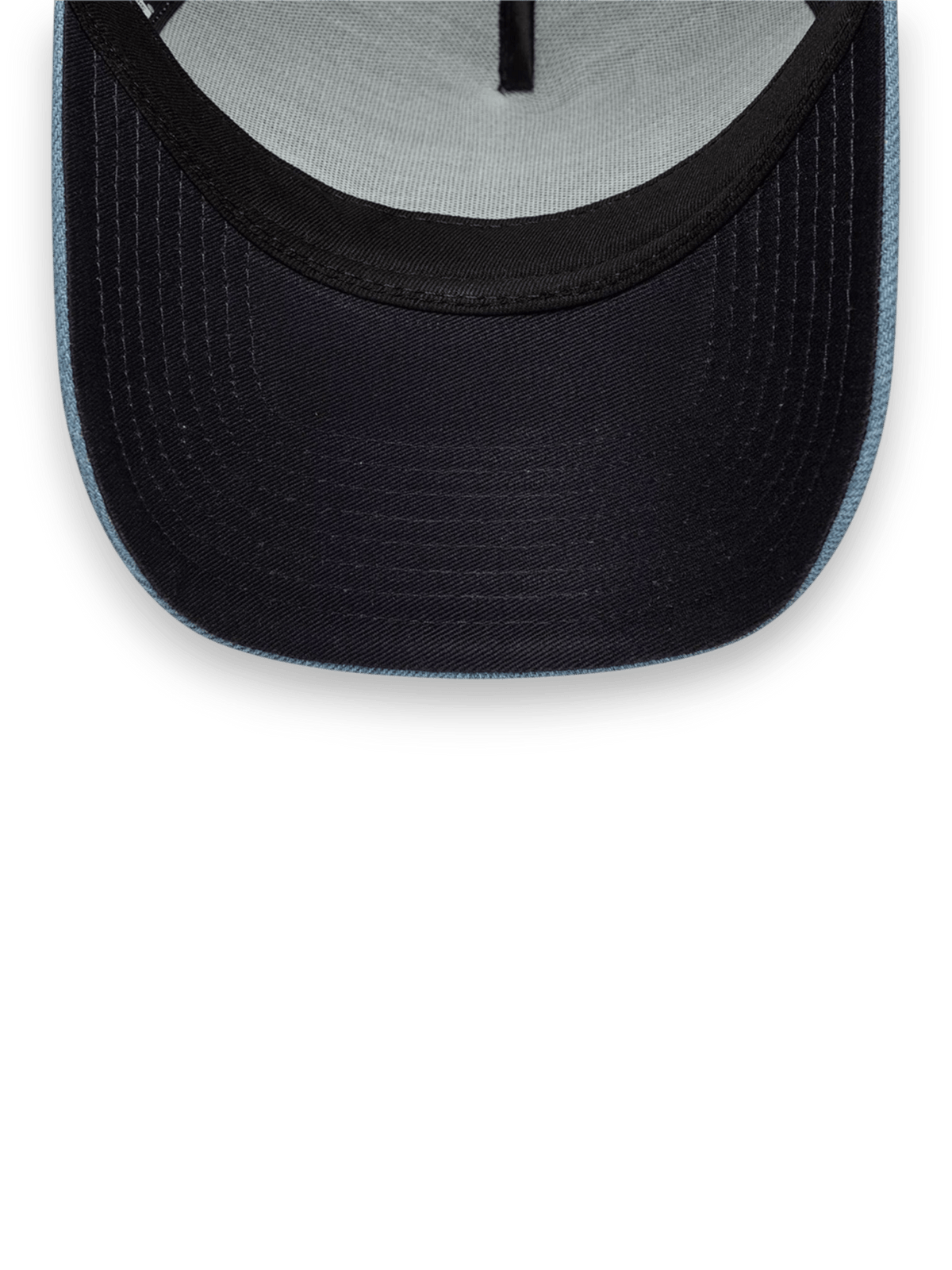New Era Cap 9FORTY A-Frame Trucker New Era Leather Patch Denim Blu Navy