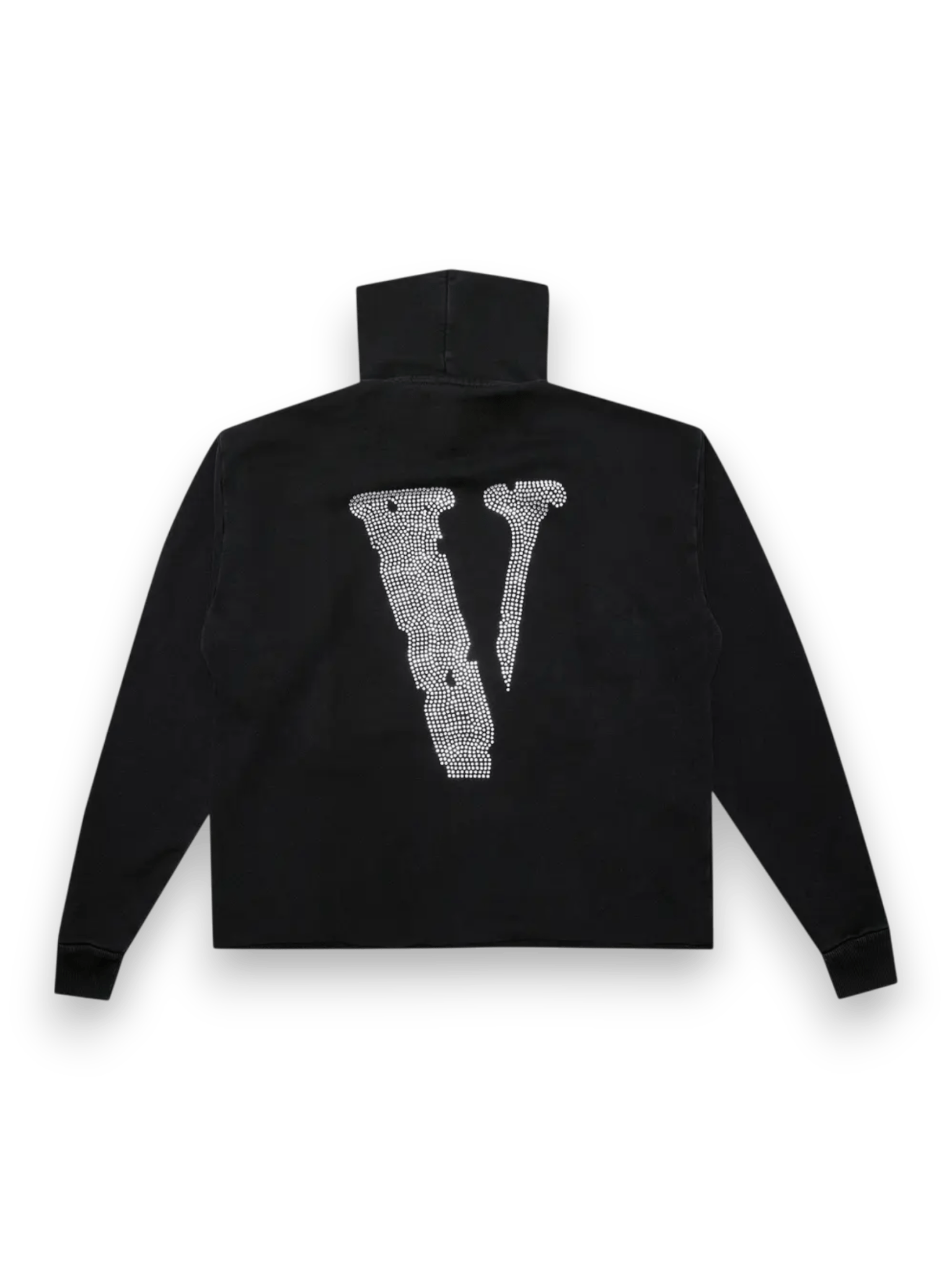 Vlone Friends Rhinstone Hoodie Black
