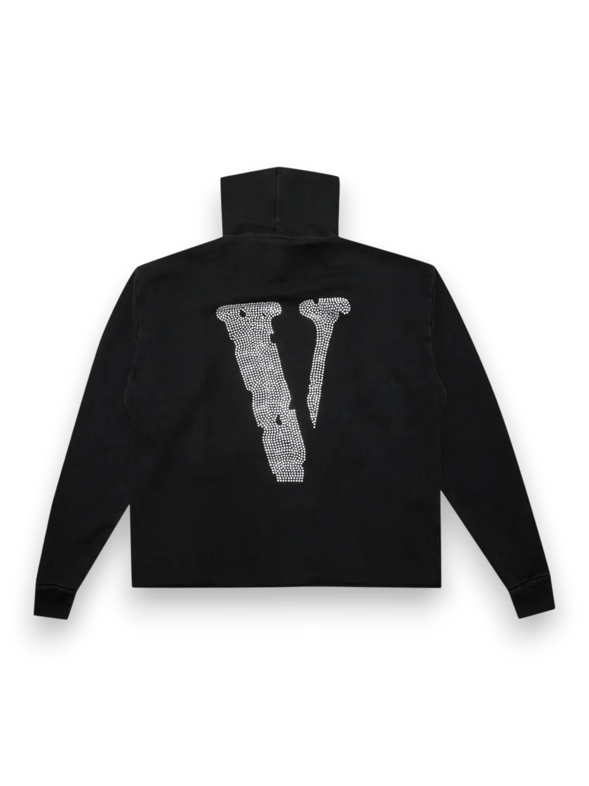 Vlone Friends Rhinstone Hoodie Black