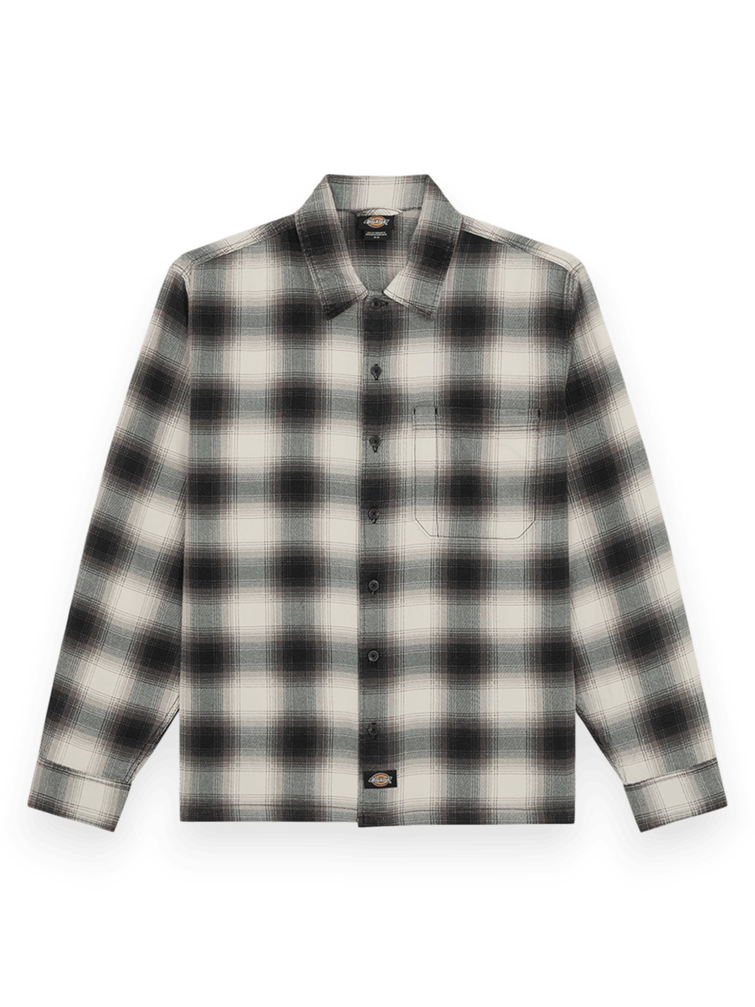 Dickies Gulfport Flannel Shirt Black