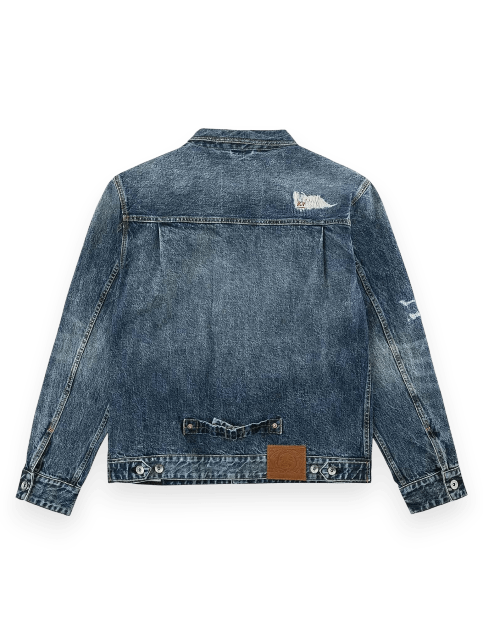 Evisu Denim Jacket Boro Seagull Patch Pocket