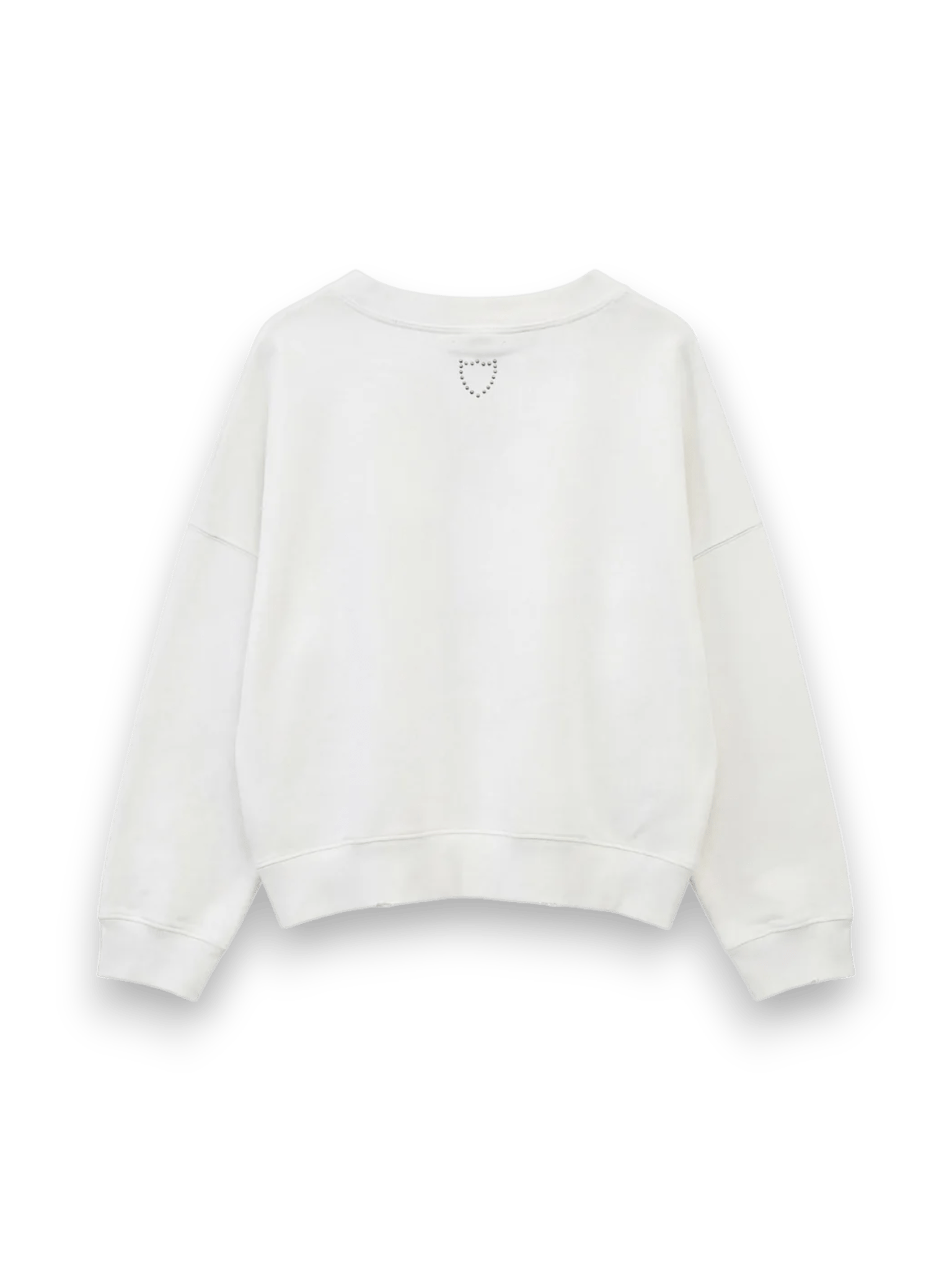 HTC LIPS SWEATER WOMAN OFF WHITE