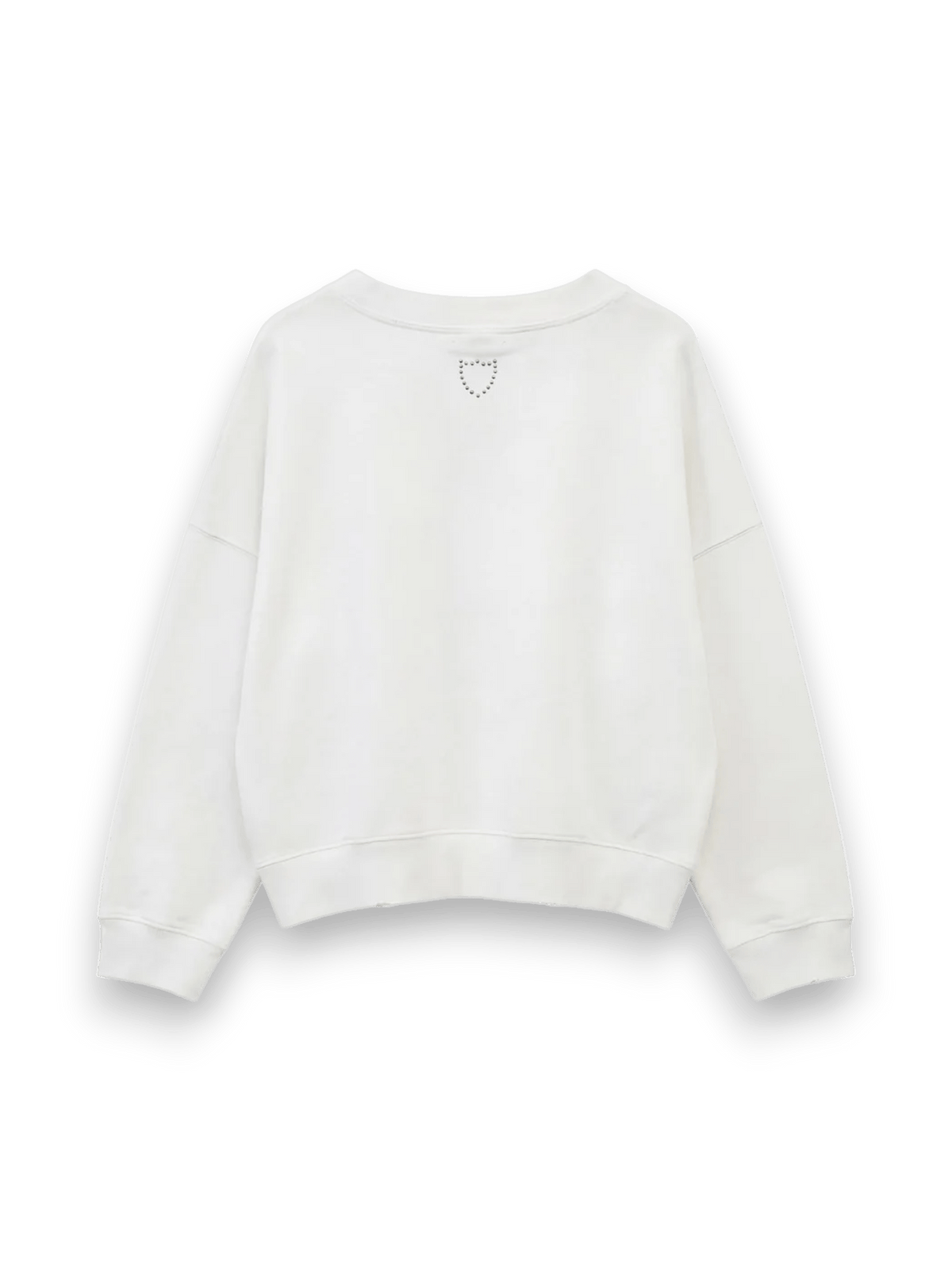 HTC LIPS SWEATER WOMAN OFF WHITE