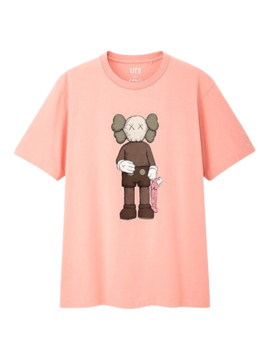 KAWS x Uniqlo Companion Tee (Asia Sizing) Pink