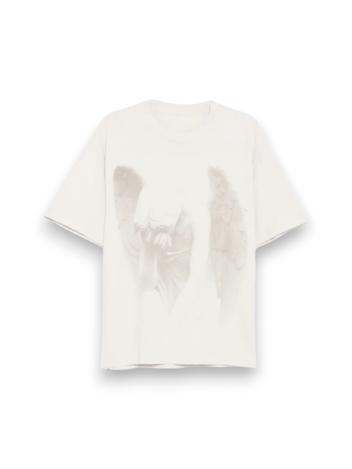 Warman Weeping Angel Graphic T-shirt Off White